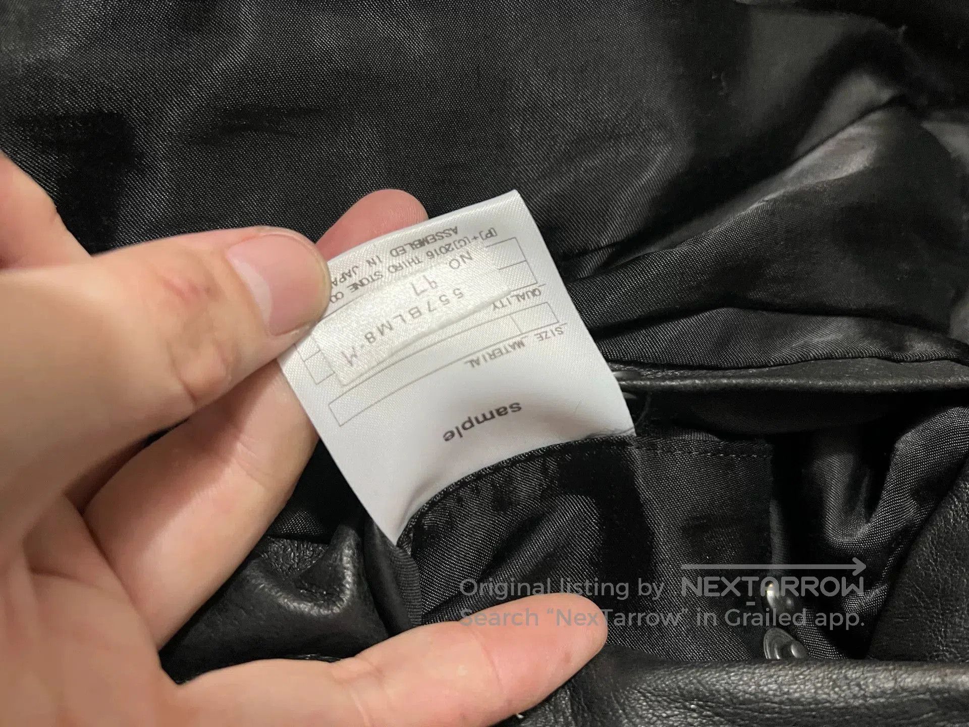 Julius avant-garde leather jacket with metal elements. Size US M / EU 48-50 / 2 - 7 Thumbnail