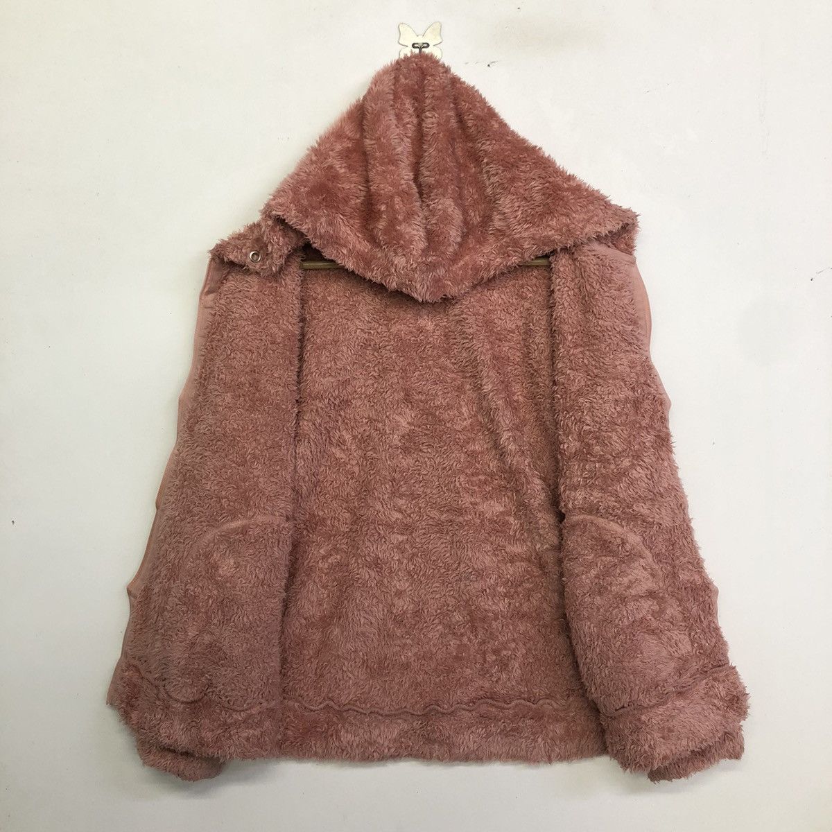 Champion Champion Women Winter Fluffy Pink Fleece Jacket Size L / US 10 / IT 46 - 9 Thumbnail