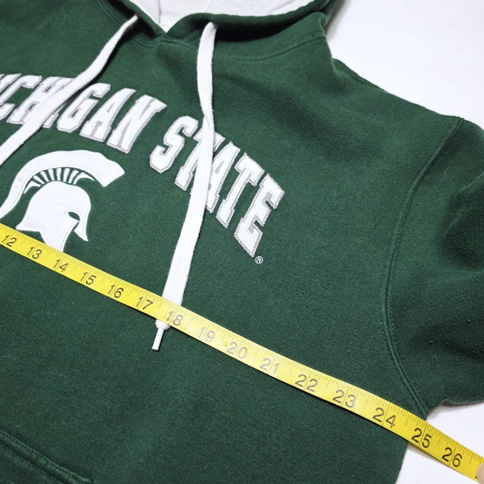 Vintage VINTAGE Michigan State Spartans Sweatshirt Hoodie MSU E5 Adults Large Green Nike? Size US L / EU 52-54 / 3 - 4 Thumbnail
