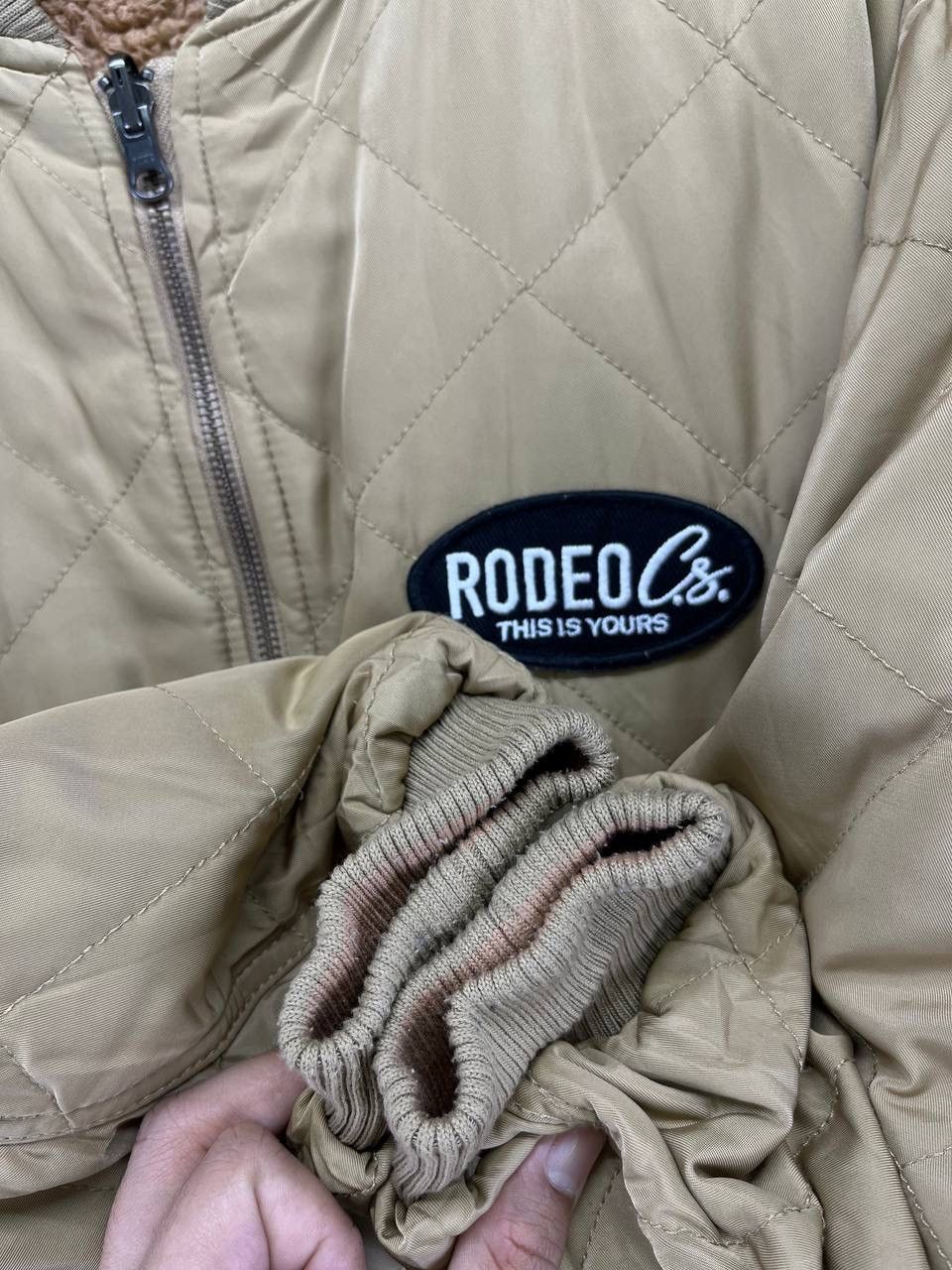 Japanese Brand Vintage Rodeo Crown Spellout Rare Reversible Hooded Jacket Size US L / EU 52-54 / 3 - 14 Thumbnail