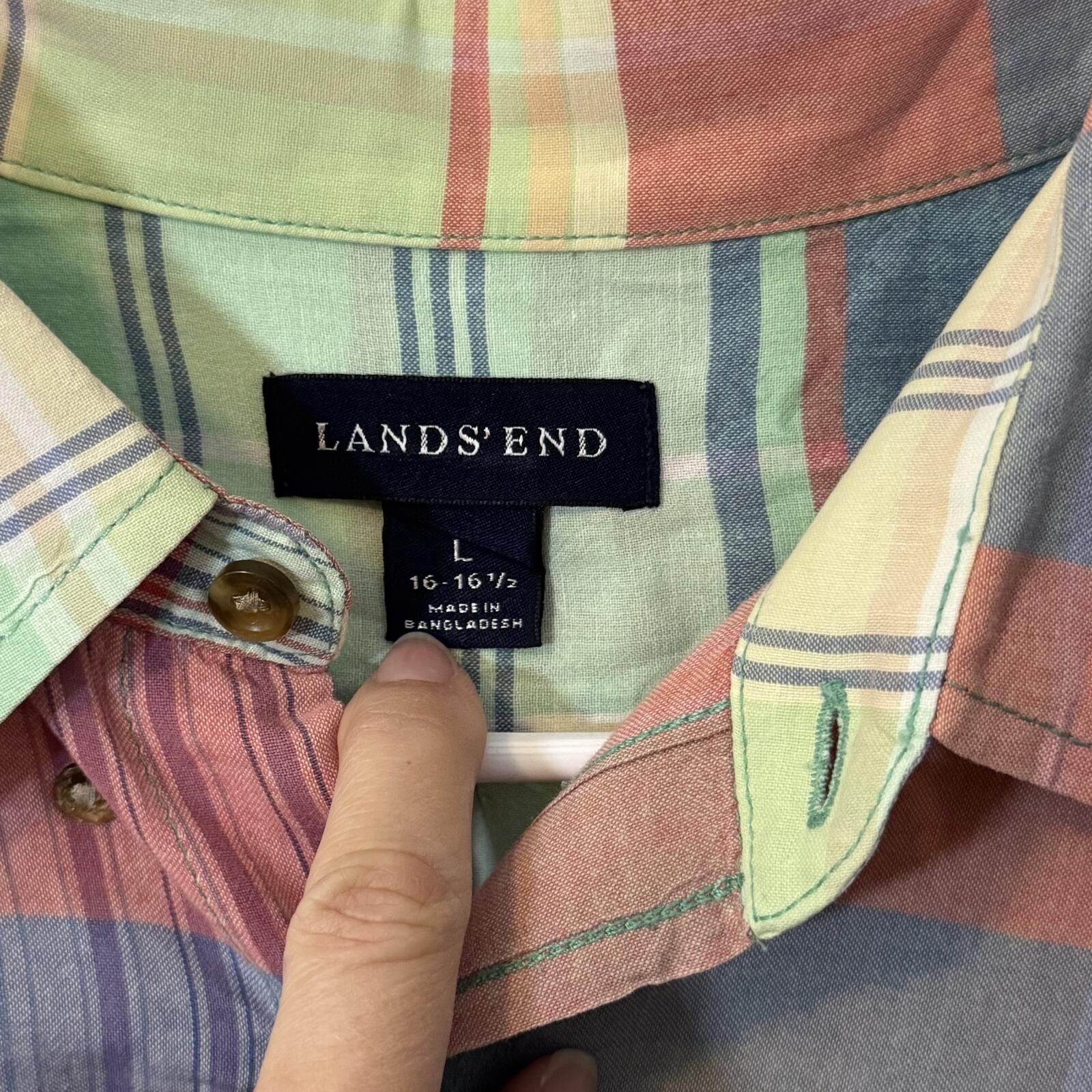 Lands' End Lands' End Men's 100% Cotton- Size L Size US L / EU 52-54 / 3 - 2 Thumbnail