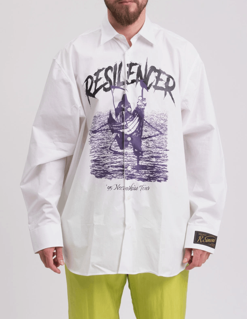 Raf Simons RAF SIMONS RESILENCER Oversized Shirt Size US XL / EU 56 / 4 - 1 Thumbnail