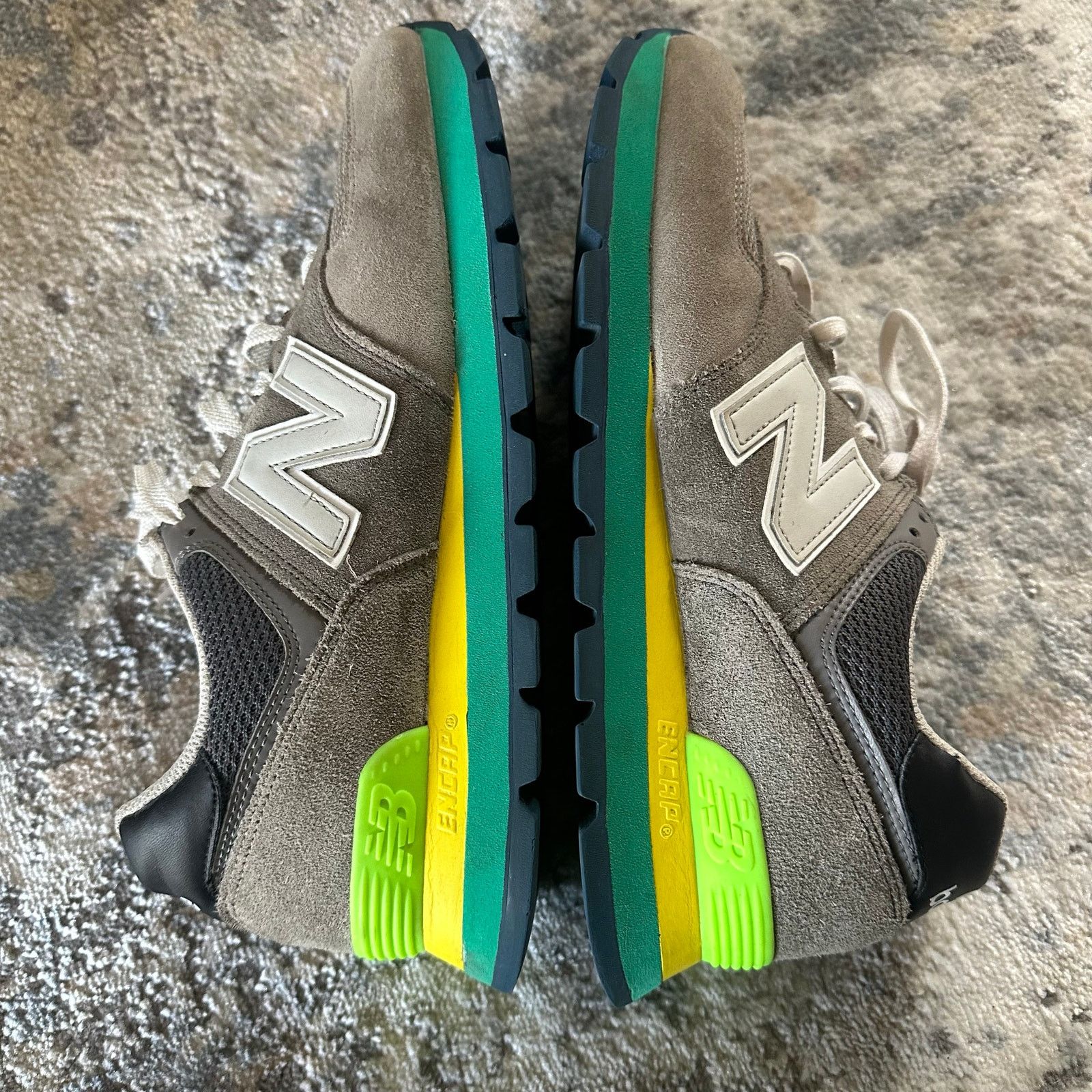 New Balance New Balance Men's 574 Rugged Sneakers Marblehead Size 10.5 Size US 10.5 / EU 43-44 - 4 Thumbnail