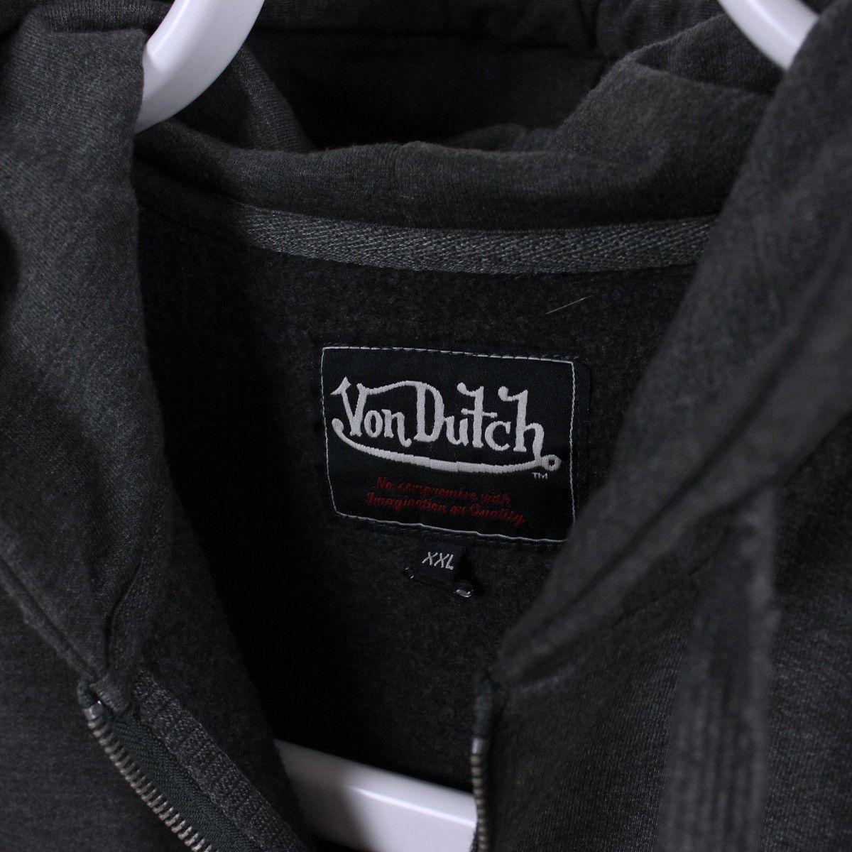 Von Dutch Vintage Von Dutch Hoodie Big Logo Size US XL / EU 56 / 4 - 7 Thumbnail