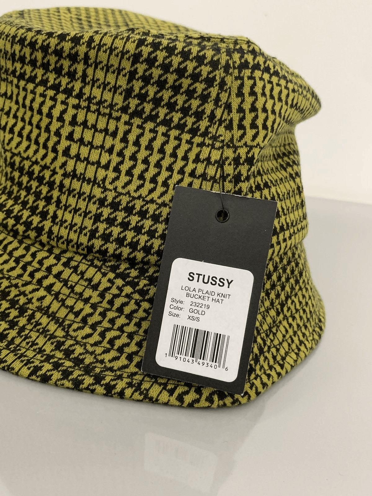 Stussy Lola Plaid Bucket Hat Hats