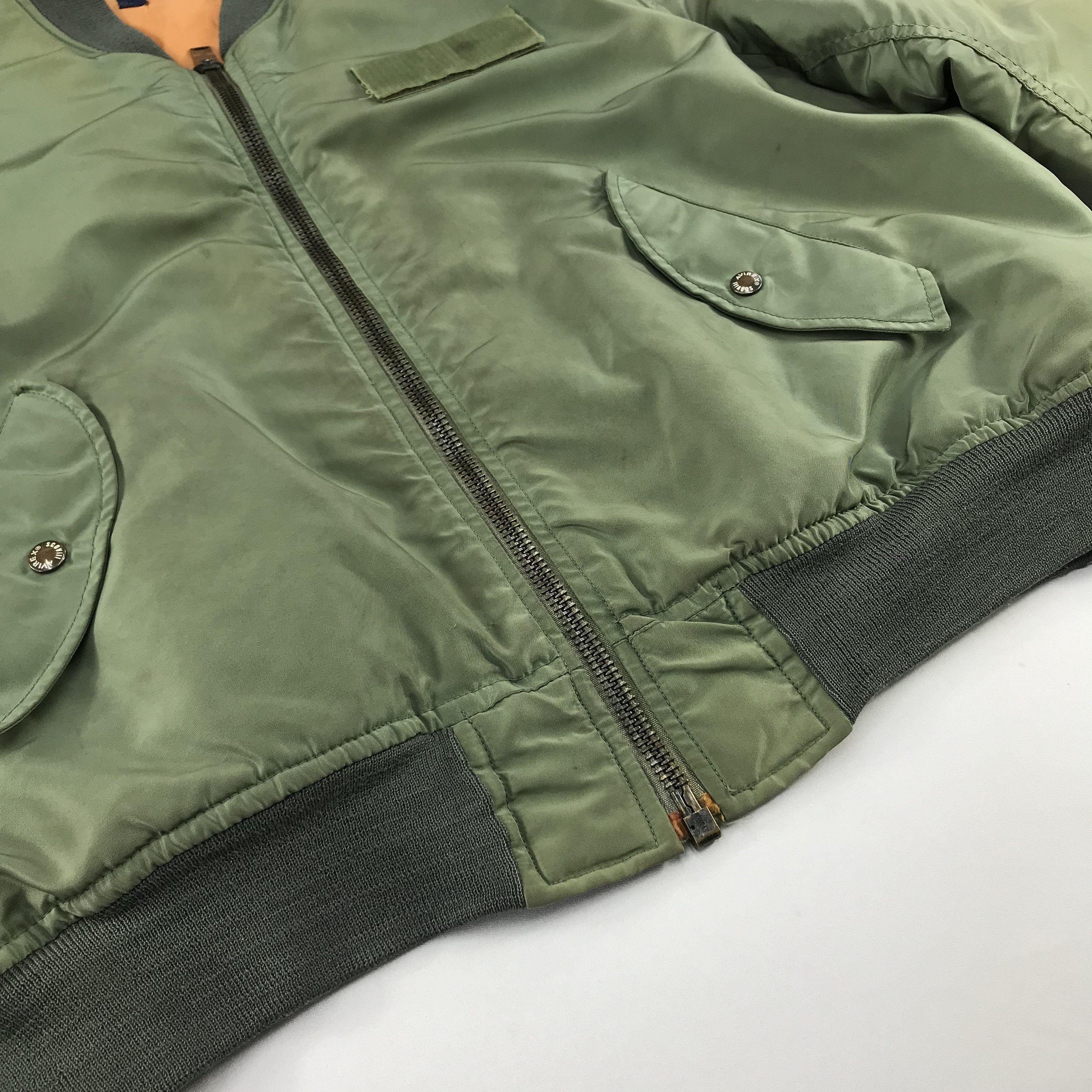 Avirex Vintage Avirex MA-1 Bomber Flight Pinup Girl Jacket K1233 Size US XL / EU 56 / 4 - 8 Thumbnail