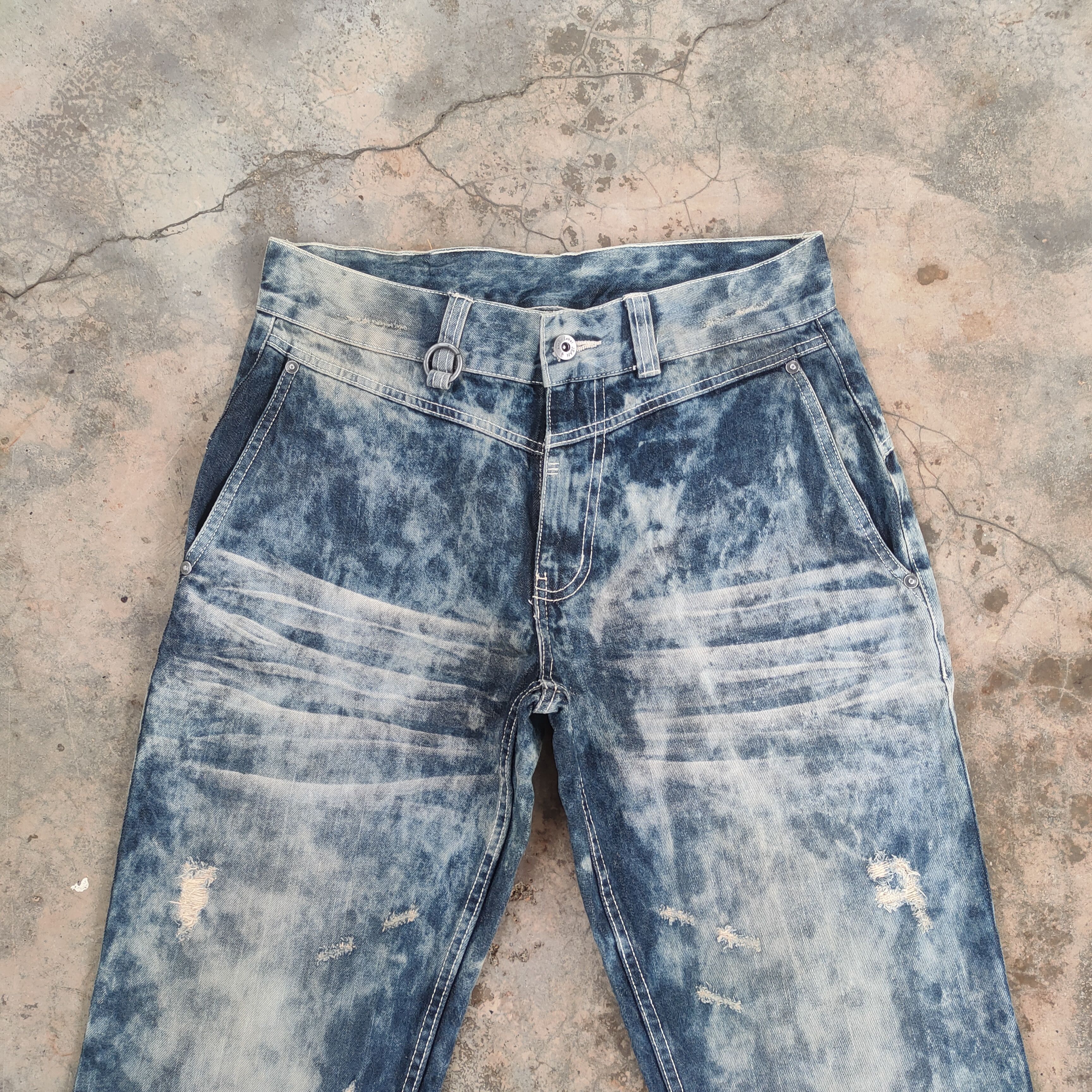 Japanese Brand × Jean × Vintage W31 VINTAGE ANTI LABEL JEANS FADED DENIM PANTS Size US 31 - 4 Thumbnail