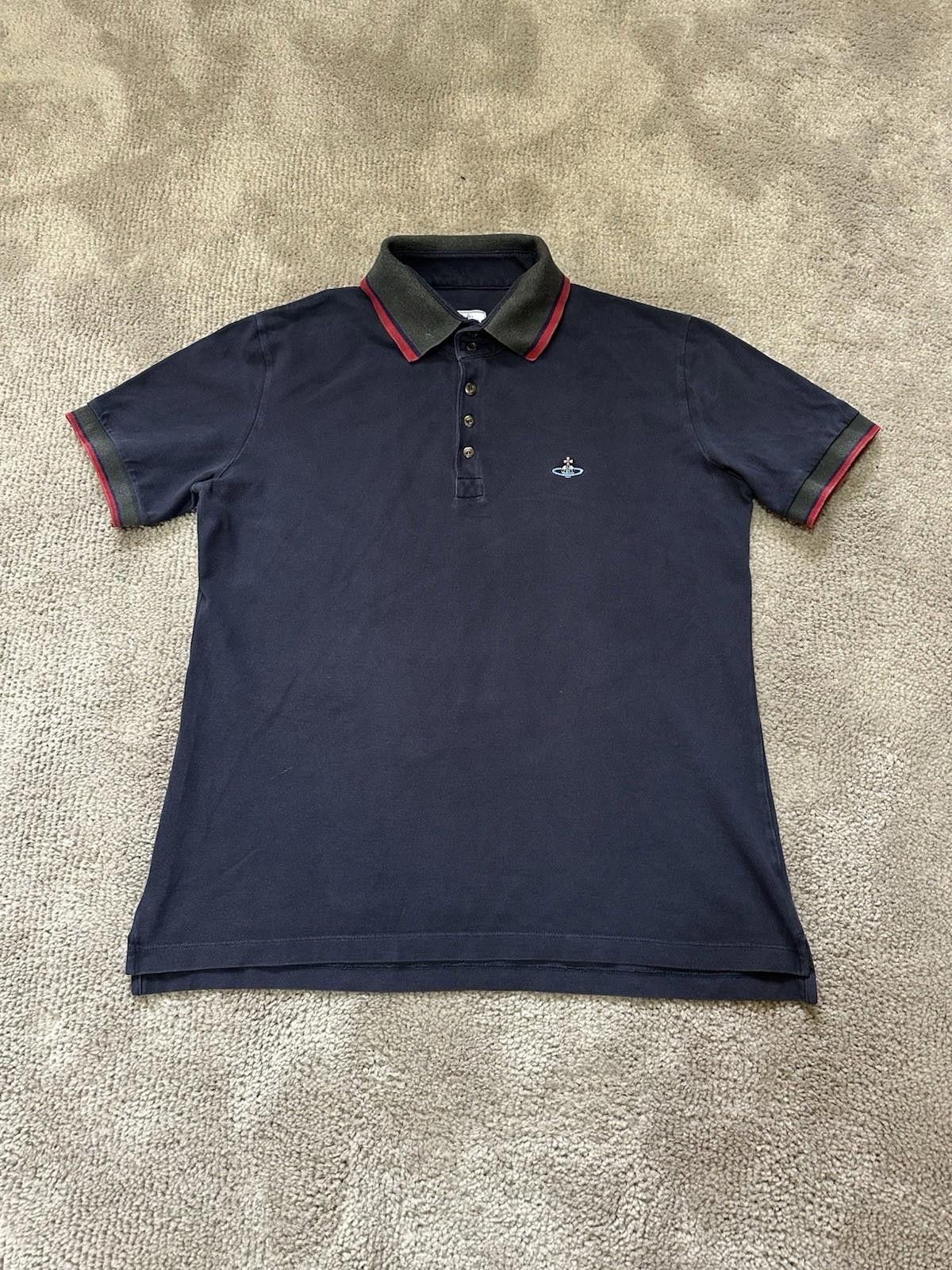 Vivienne Westwood Vintage Vivienne Westwood Polo Shirt Logo Orb Basic Luxury Size US XL / EU 56 / 4 - 2 Thumbnail