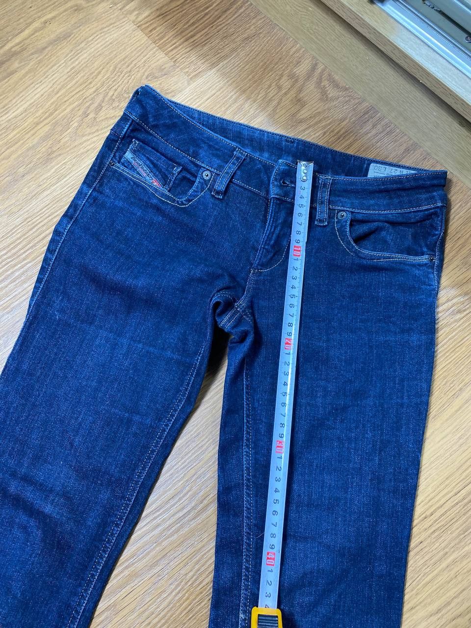 Diesel × Japanese Brand Crazy Crash Dirty Baggy Faded Jean Japan Avant Garde Style Size US 27 - 2 Thumbnail