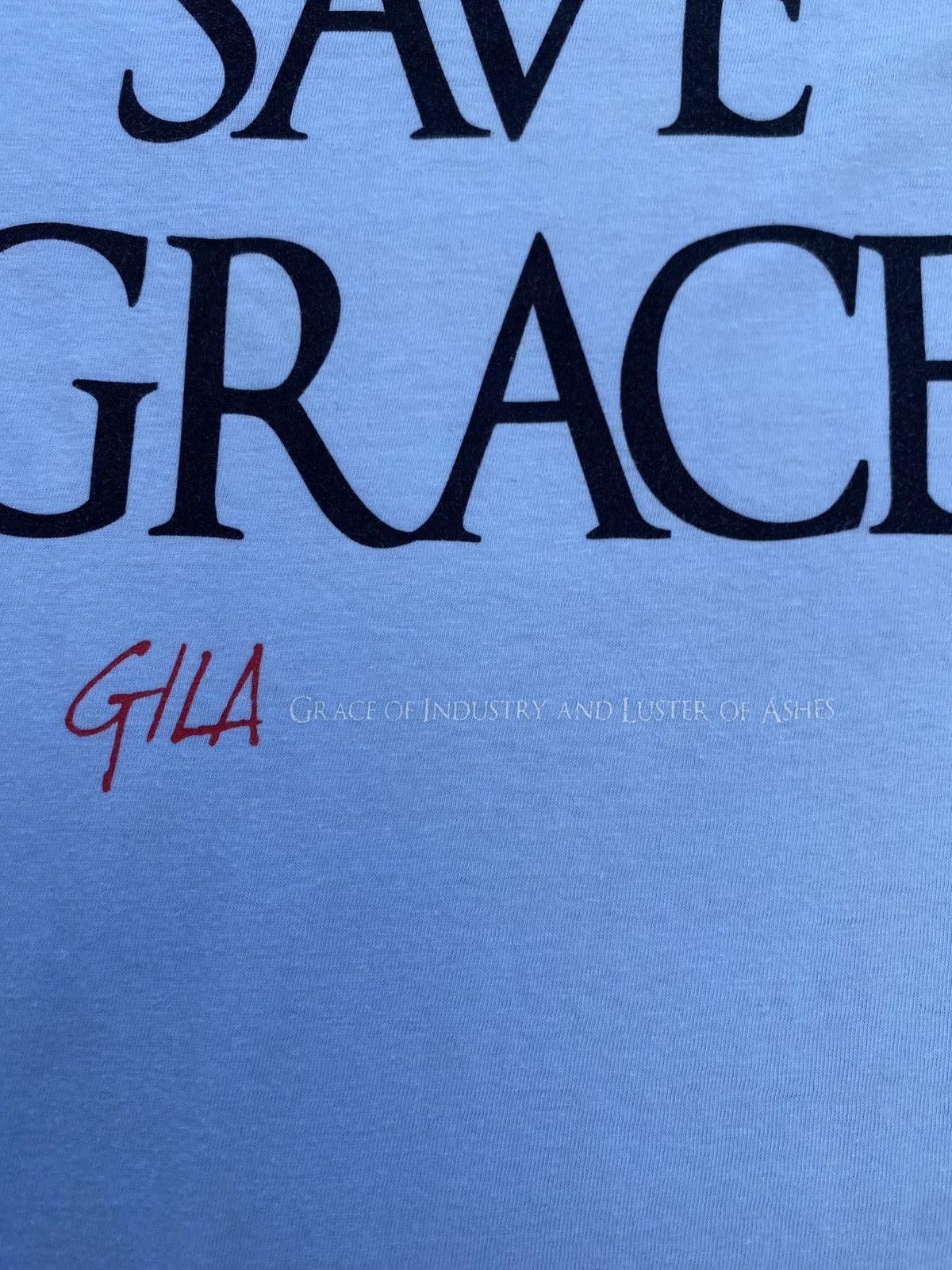 Undercover Rare UNDERCOVER for rebels Save Grace "GIL APPLE" GILA Tee Size US M / EU 48-50 / 2 - 25 Thumbnail