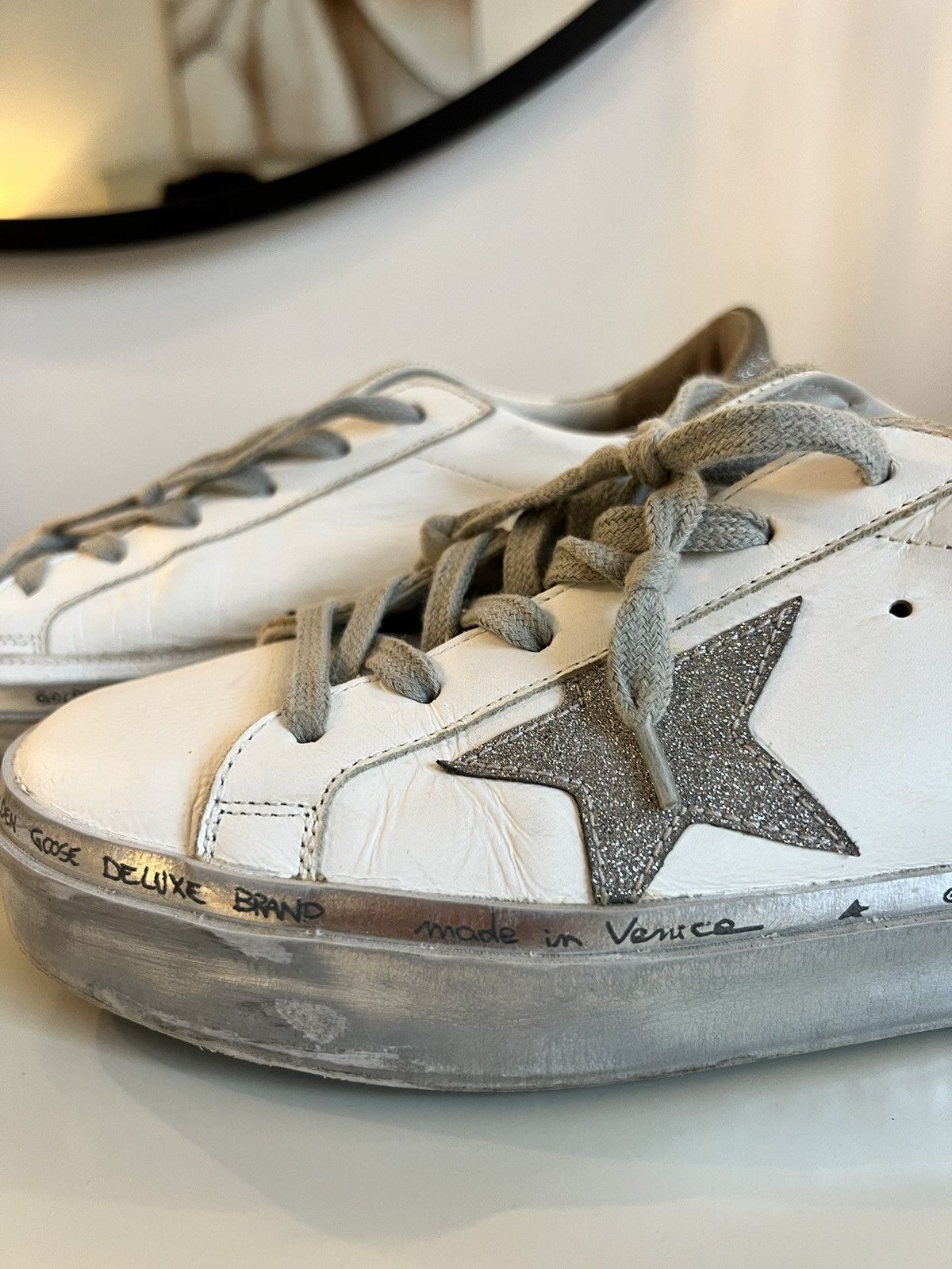 Golden Goose Golden Goose HISTAR low-top sneakers Size US 8 / IT 38 - 7 Thumbnail
