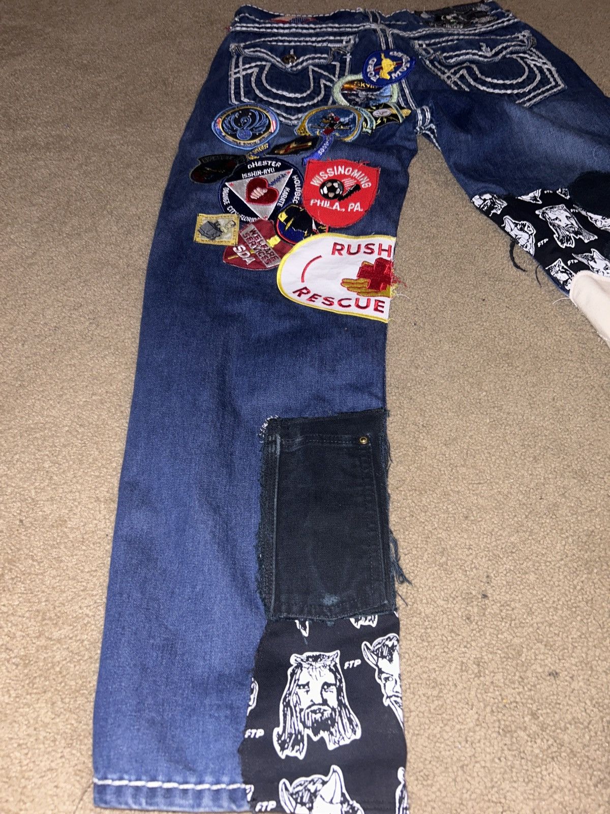 True Religion Custom true religion jeans Size US 37 - 4 Thumbnail