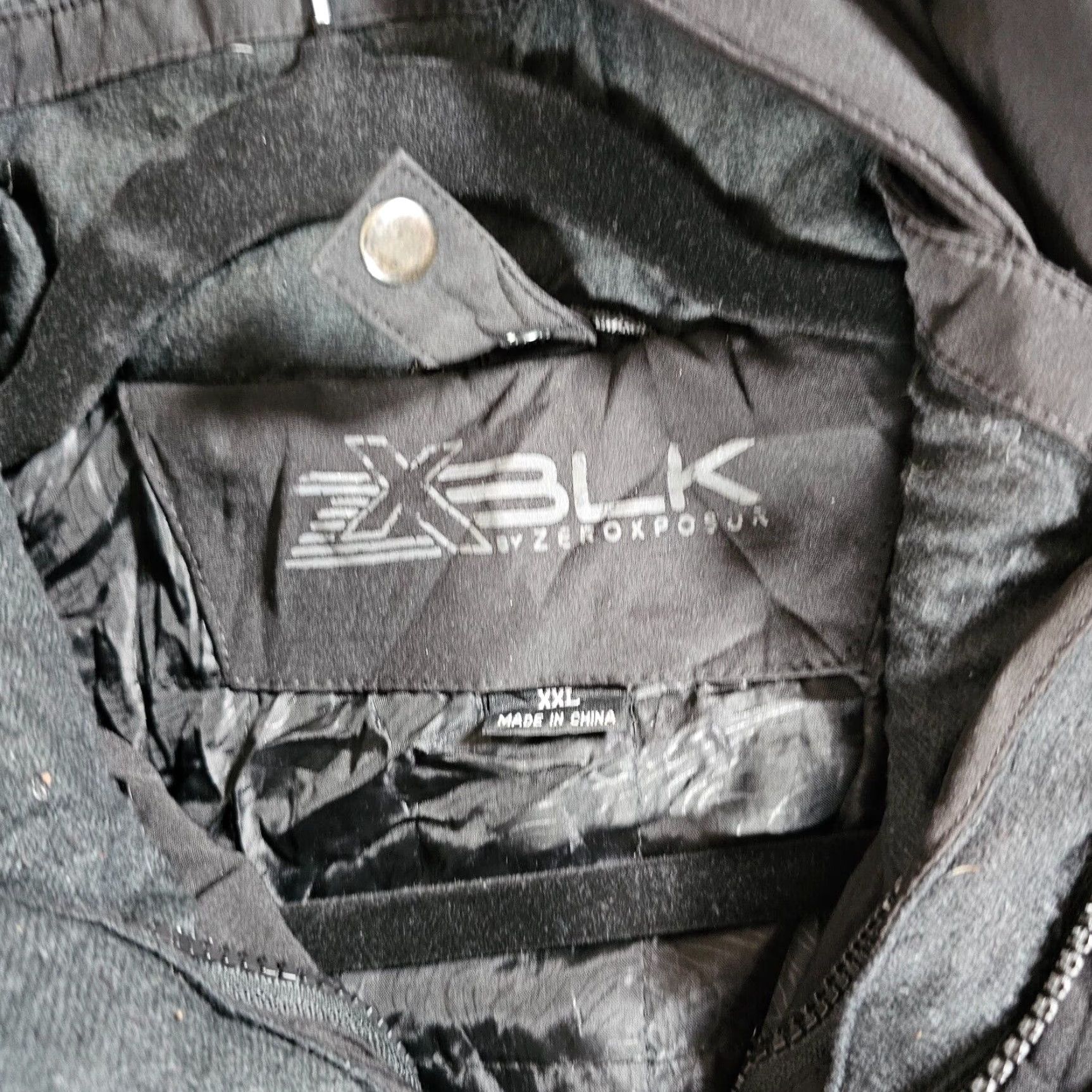 ZeroXposur ZeroXposur Black Full Zip Jacket Size 2XL Men's Coat ZXBLK Hooded Adjustable Mens Size US XXL / EU 58 / 5 - 2 Thumbnail