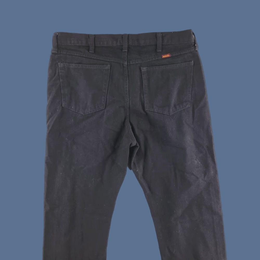 Wrangler Wrangler Jeans Mens 36x34 Black Straight Cotton Denim Pants Size US 36 / EU 52 - 1 Thumbnail