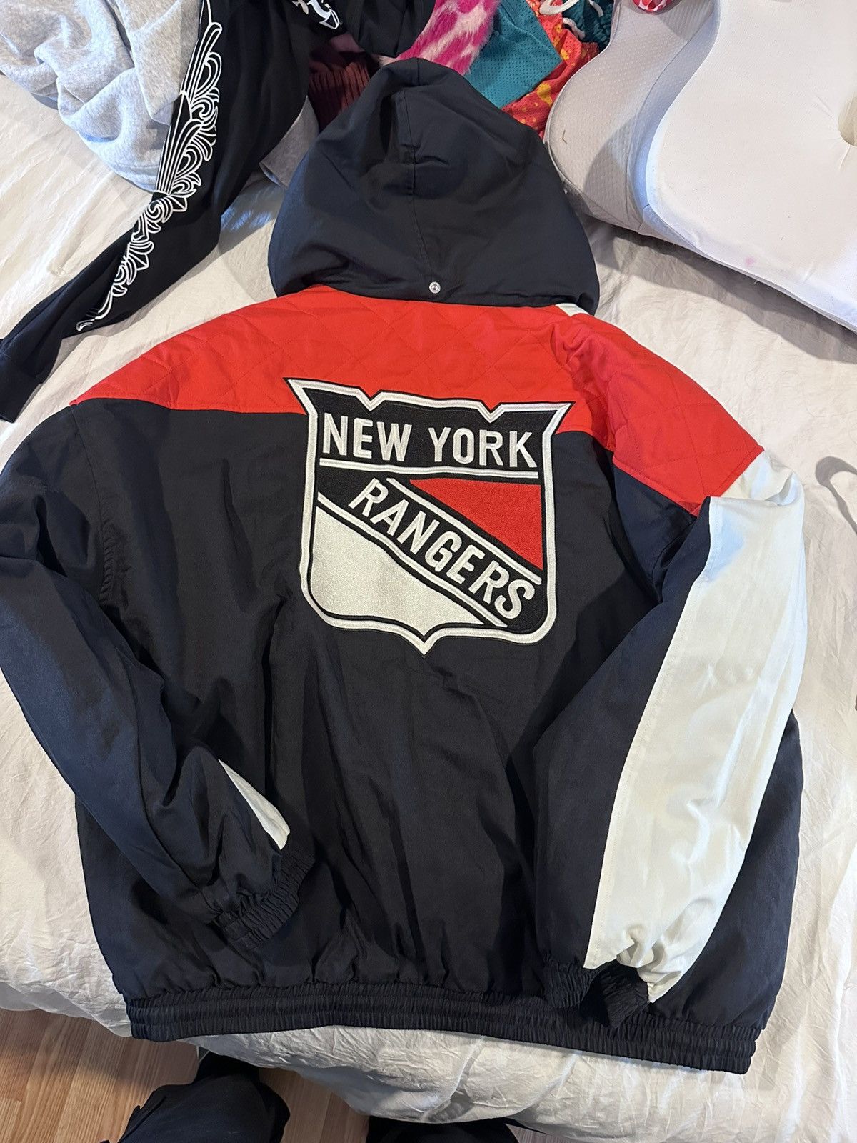 Kith × NHL KITH x New york RANGERS anorak Size US XL / EU 56 / 4 - 2 Thumbnail