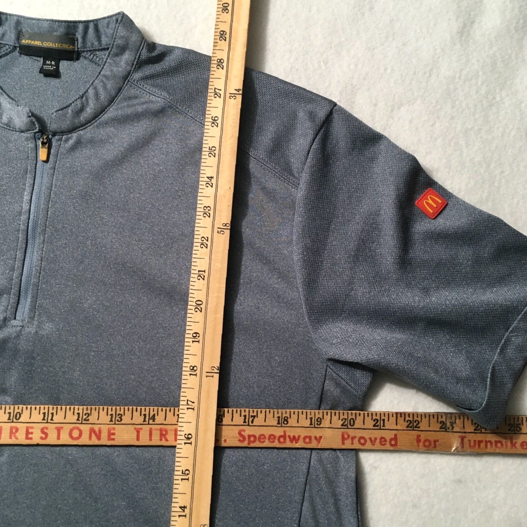 Vintage McDonald's Crew Shirt Blue Polo Short Sleeve Size Medium Mens Workwear Size US M / EU 48-50 / 2 - 4 Thumbnail