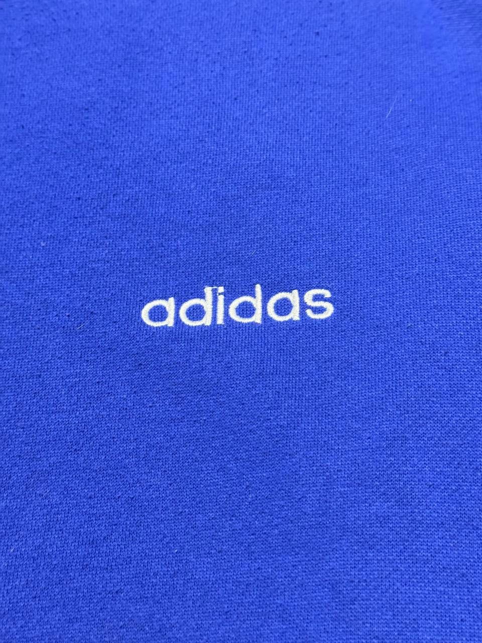 Adidas × Vintage Vintage Adidas Sweatshirt Boxy Crewneck 3 Striped Y2K 90s Size US L / EU 52-54 / 3 - 4 Thumbnail
