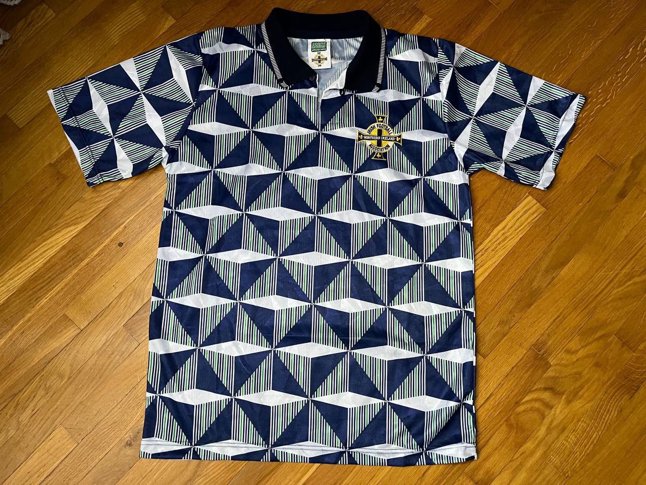 Vintage Vintage Score Draw Northern Ireland soccer jersey tee Size US M / EU 48-50 / 2 - 1 Thumbnail