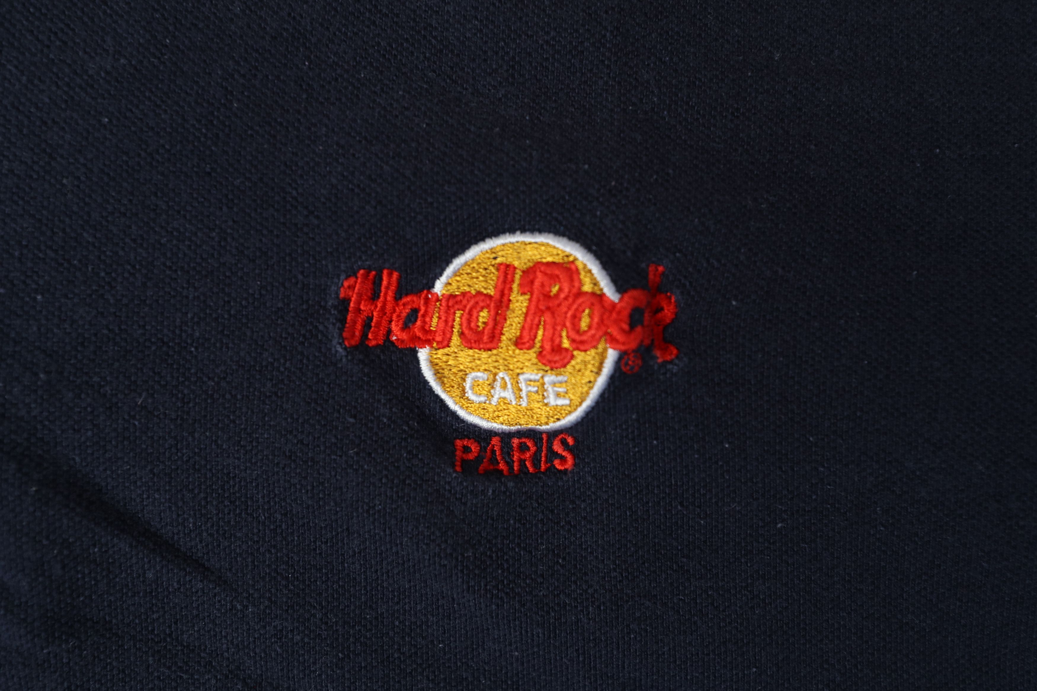 Hard Rock Cafe Vintage Hard Rock Cafe Paris Polo Shirt (M) Size US M / EU 48-50 / 2 - 5 Thumbnail