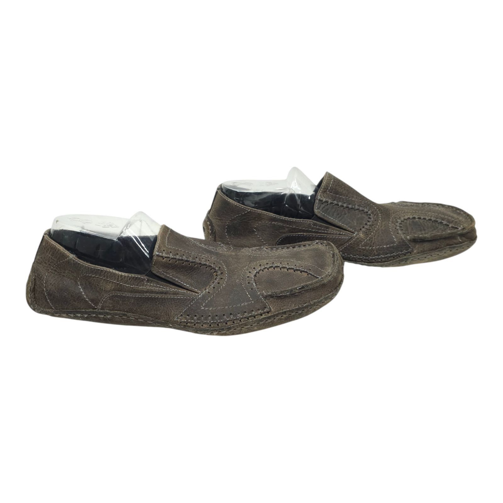 Bed Stu Bed Stu Distressed Leather Stitched Driving Mocs Mens 12 Size US 12 / EU 45 - 15 Thumbnail