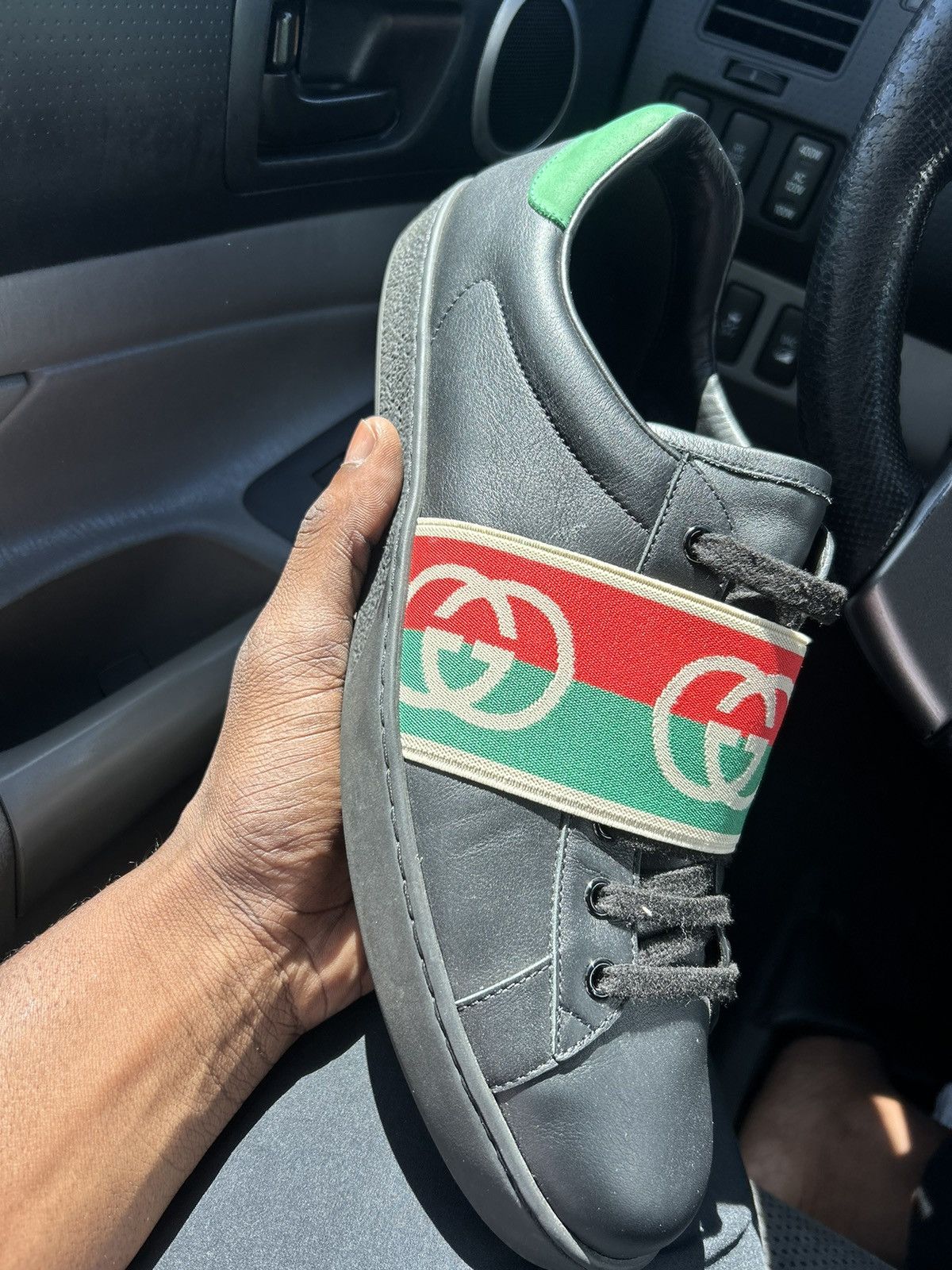 Gucci Gucci Ace Sneakers Size US 13 / EU 46 - 3 Thumbnail