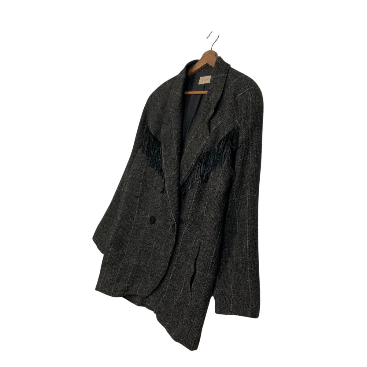 Japanese Brand 📌Wool Jacket Boro Design Western Hiyoshiya Issey Miyake Size US M / EU 48-50 / 2 - 3 Thumbnail