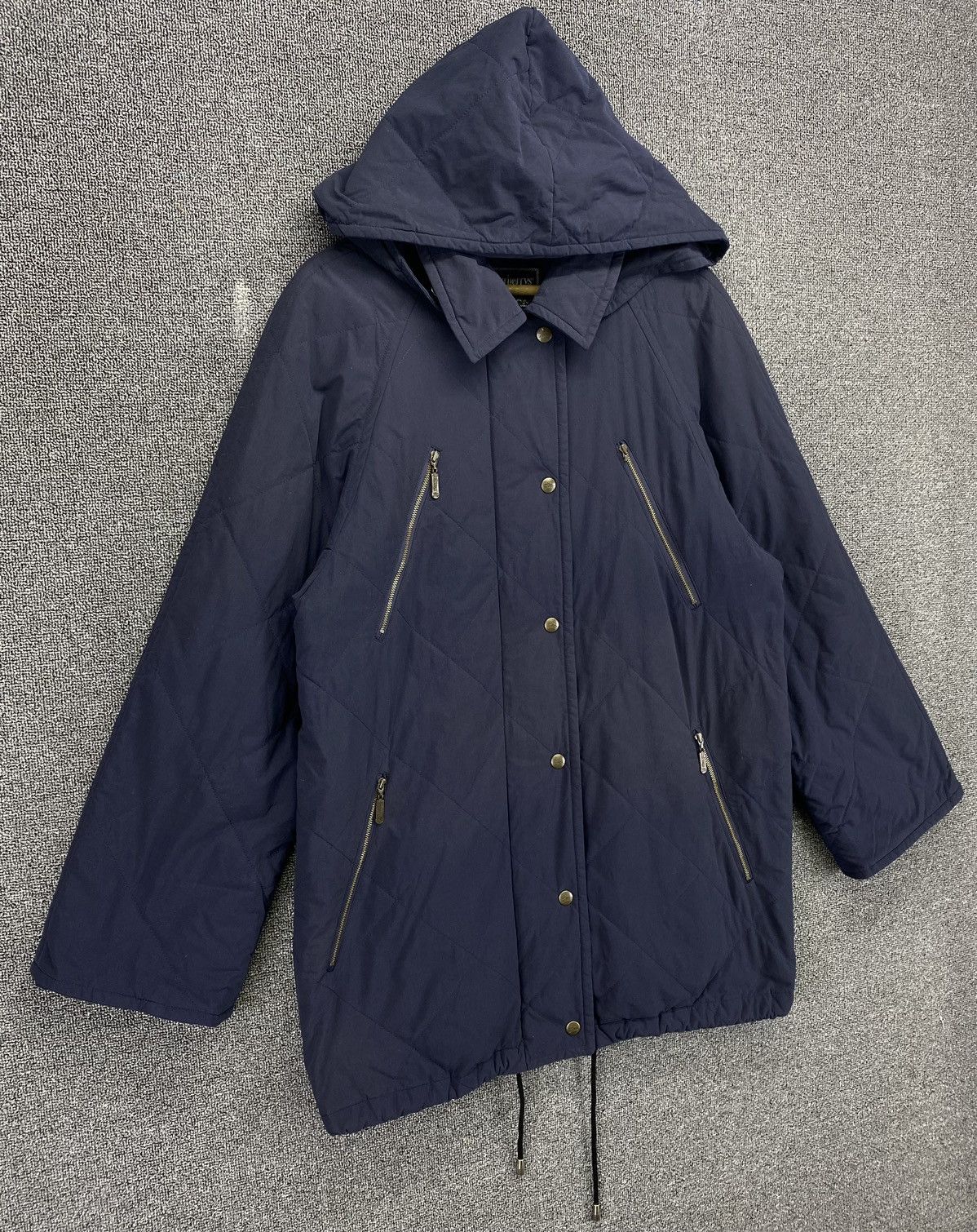 Burberry Vintage Burberry Nova Check Punk Style Quilted Jacket Size US M / EU 48-50 / 2 - 2 Thumbnail
