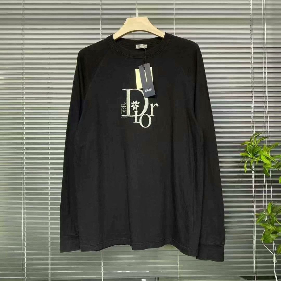 Dior dior erl long sleeve embroidered shirt Size US S / EU 44-46 / 1 - 1 Thumbnail