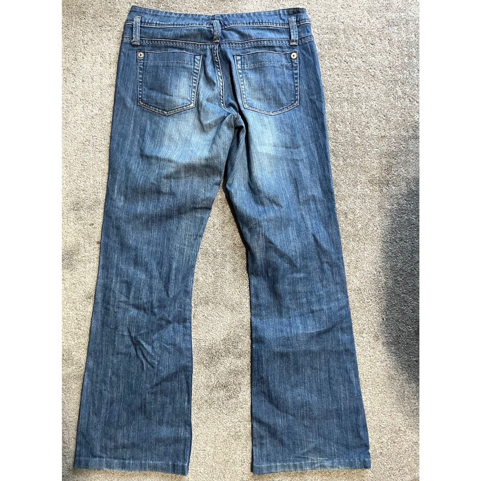 Lee VINTAGE Lee Jeans Women Bootcut Style Size 5/6M Mid Rise Dark Wash 5-Pocket Denim Size 27" / US 4 / IT 40 - 3 Thumbnail