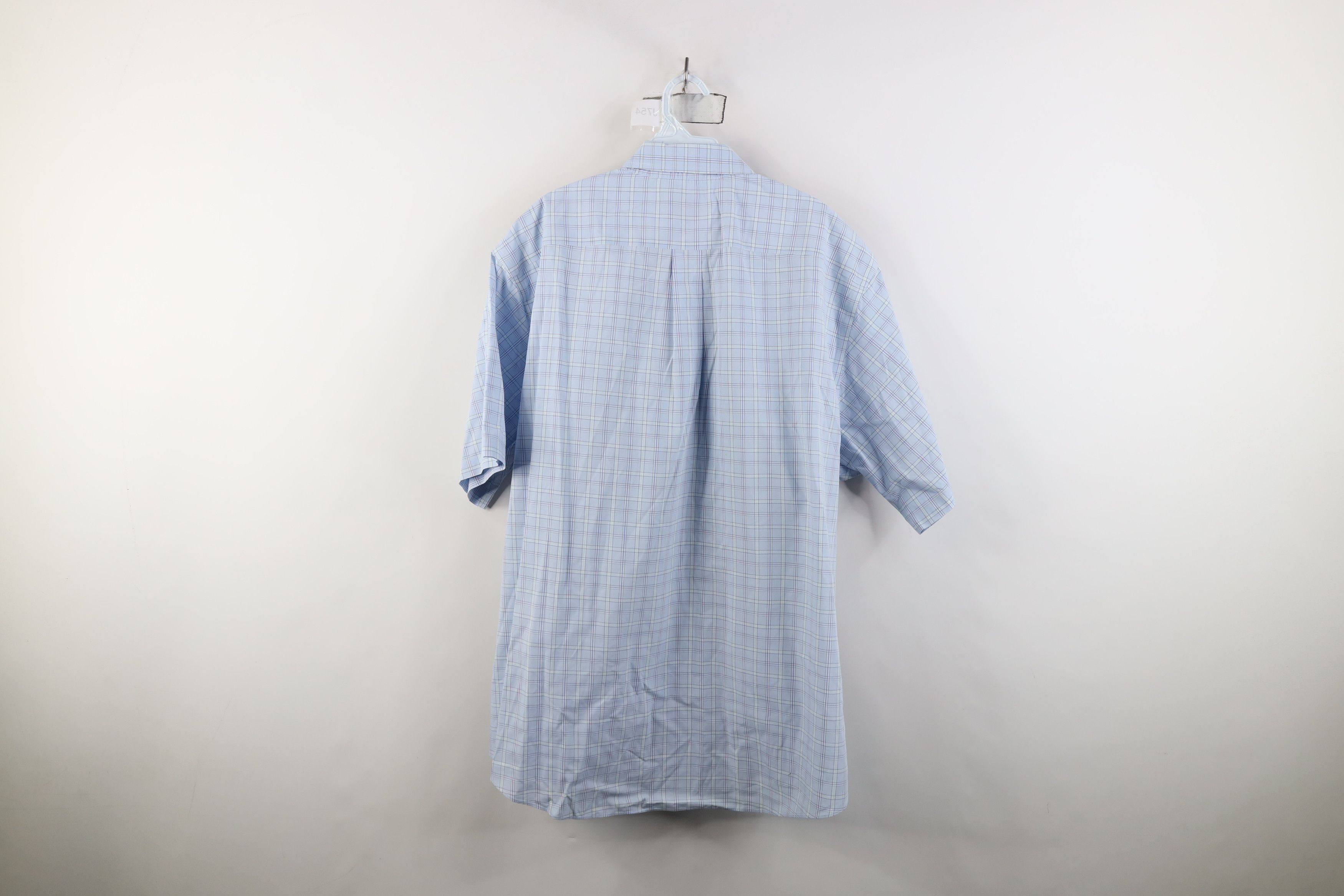Brooks Brothers Vintage 90s Brooks Brothers Short Sleeve Button Down Shirt Size US XL / EU 56 / 4 - 11 Thumbnail