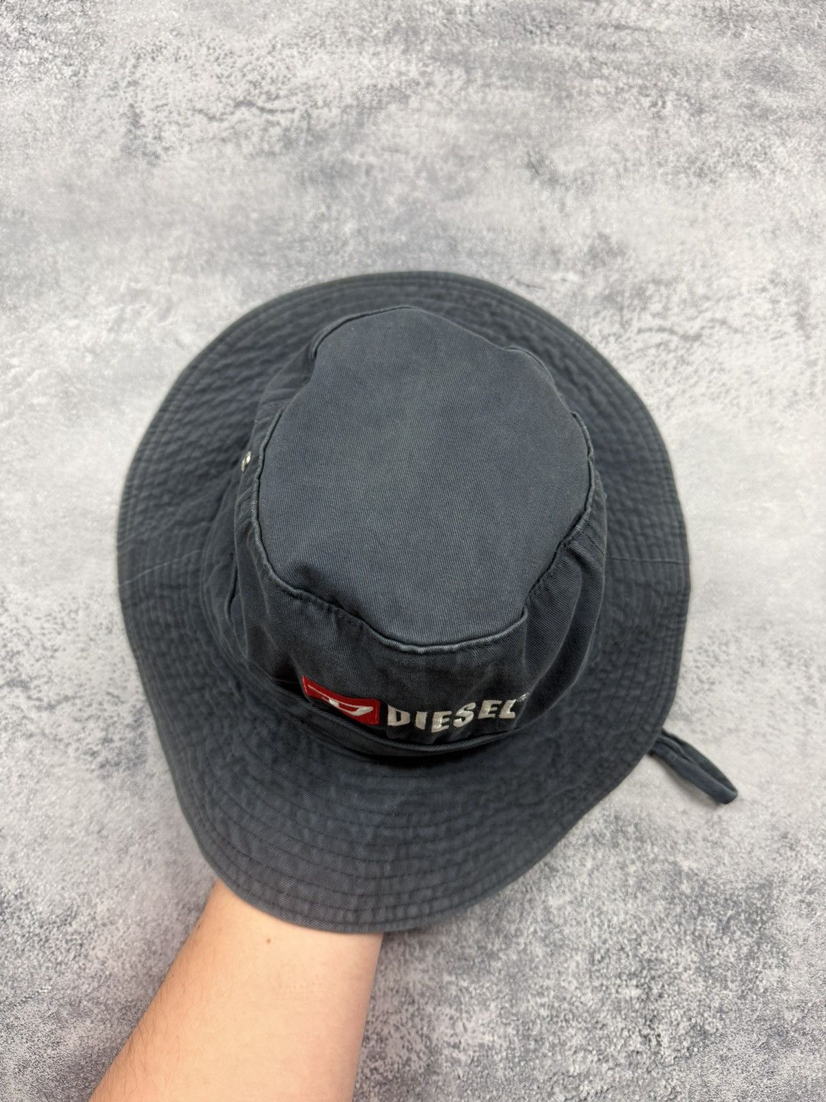 Diesel Vintage Diesel Y2K Panama Hat Embroidered Logo Cap Size ONE SIZE - 7 Thumbnail