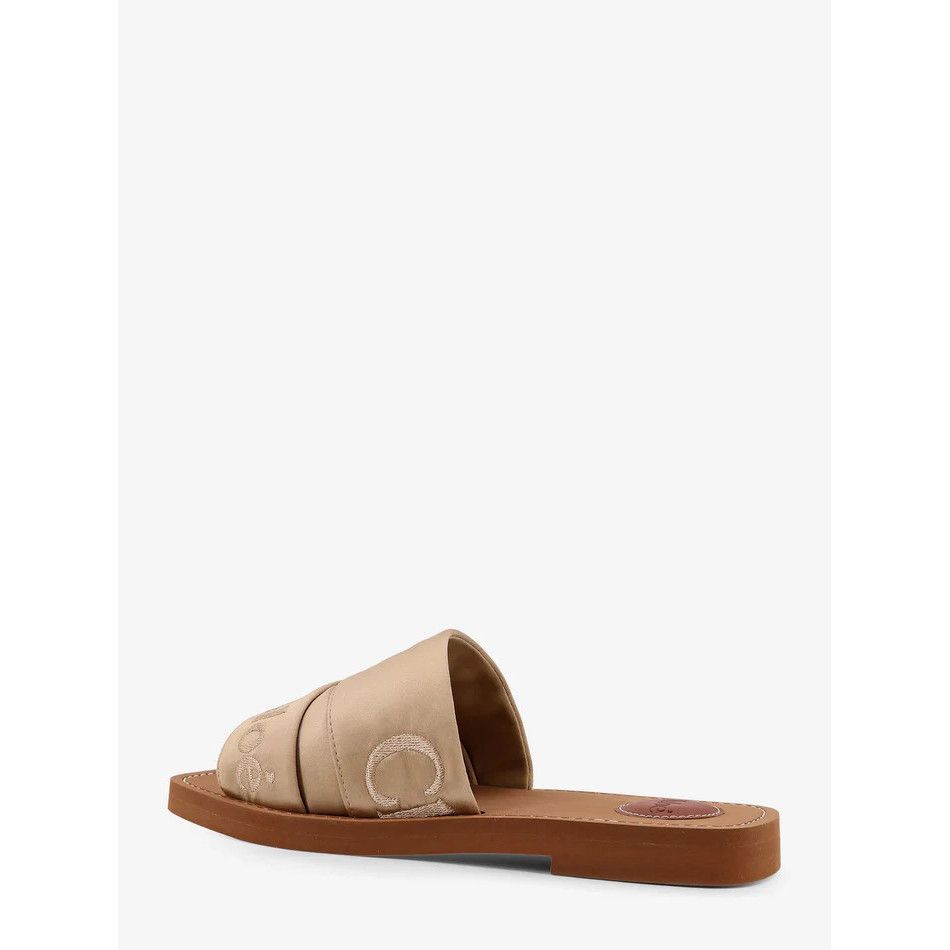 Chloe Chloe Beige Slide Sandals New & Authentic (Euro Size:9;) Size US 9 / IT 39 - 3 Thumbnail