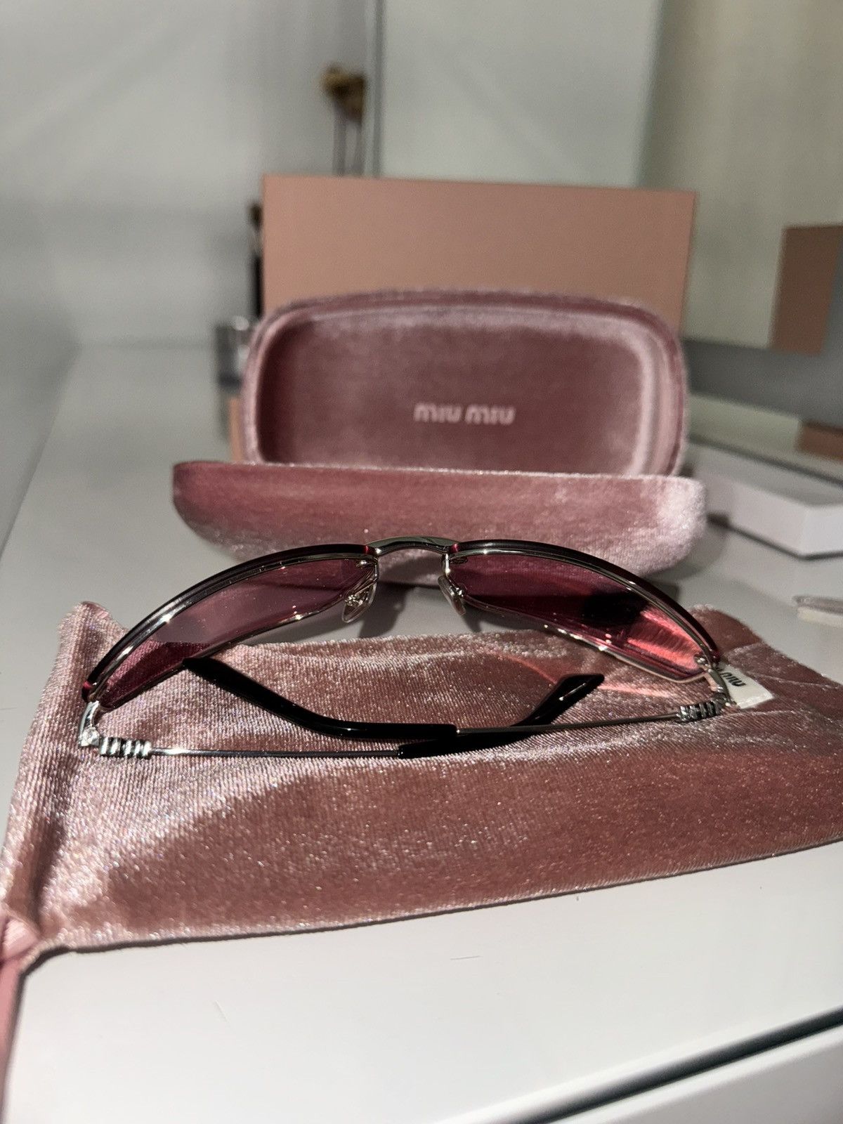Miu Miu Miu Miu A50S Size ONE SIZE - 3 Thumbnail