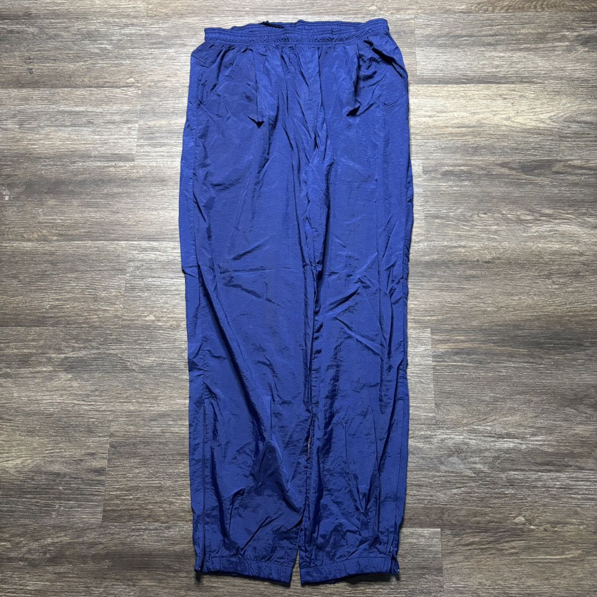 Nike Nike Blue vintage 90s track pants XL Size US 32 / EU 48 - 1 Thumbnail
