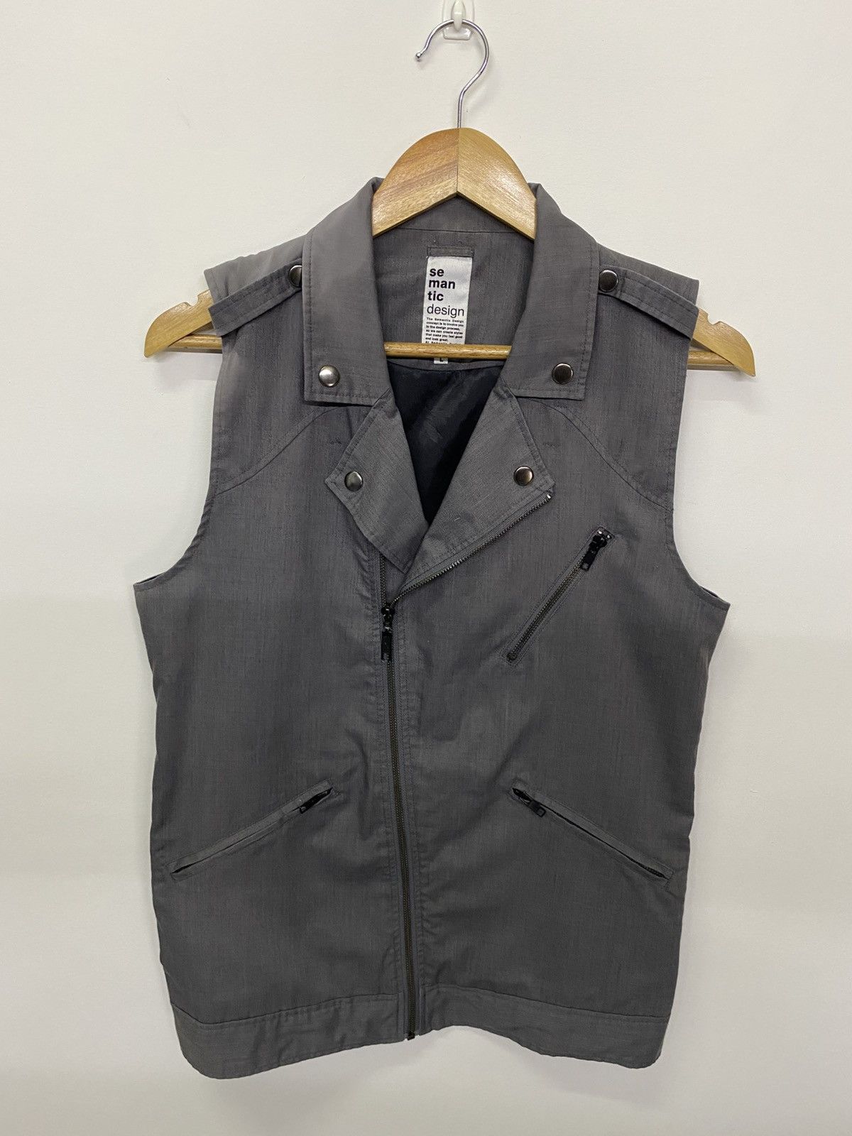 semanticdesign Semantic Design Vest Punk Style Size US L / EU 52-54 / 3 - 1 Thumbnail
