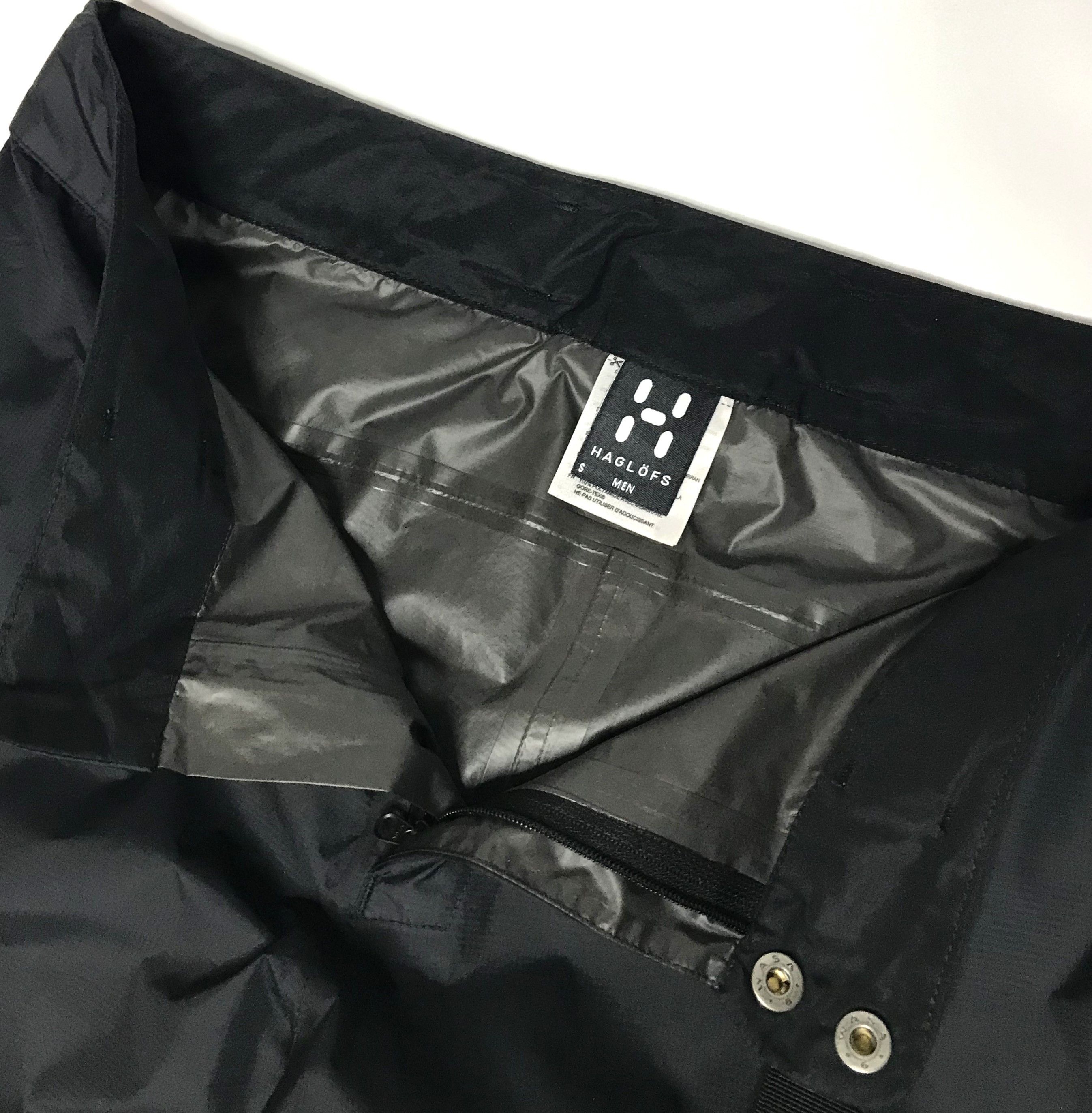 Haglofs Haglofs L.I.M Pants Gore-Tex Outdoor Mens Sz S Black Size US 30 / EU 46 - 9 Thumbnail