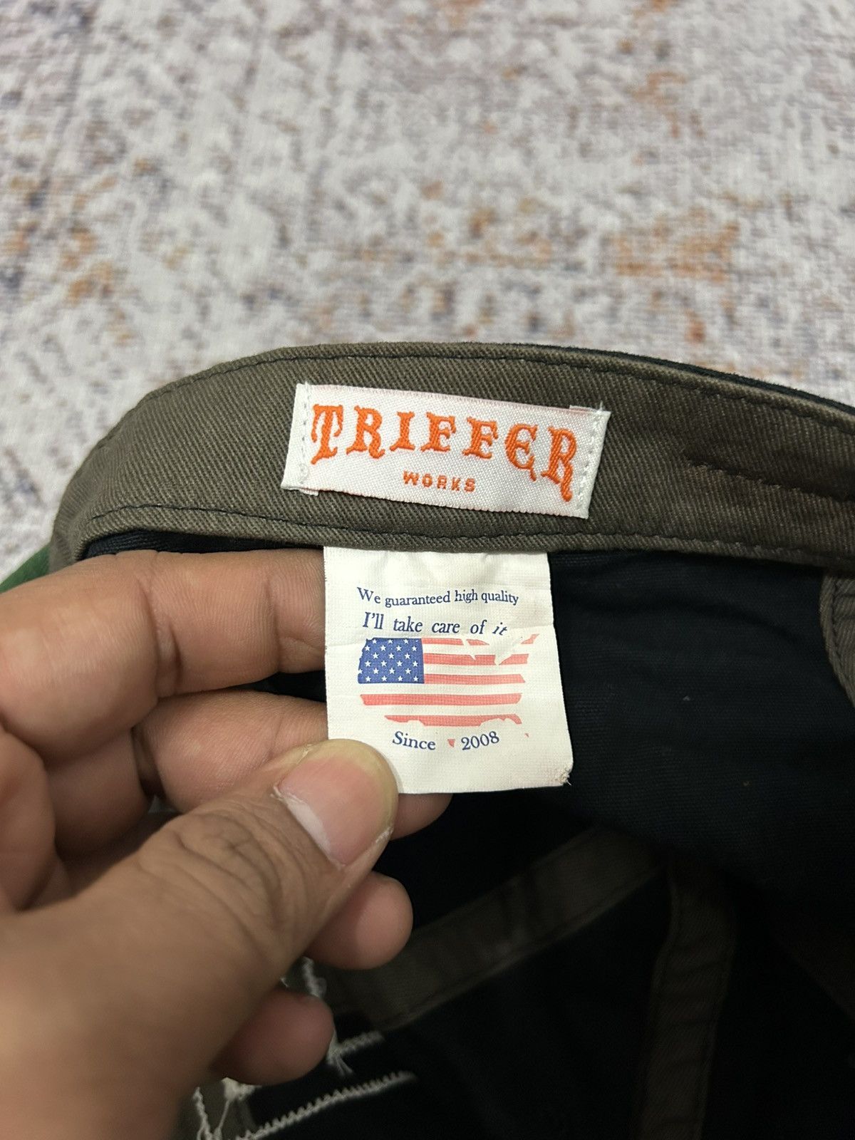 Engineered Garments Triffer Logo B Standar Service Engineering Caps Size ONE SIZE - 8 Thumbnail
