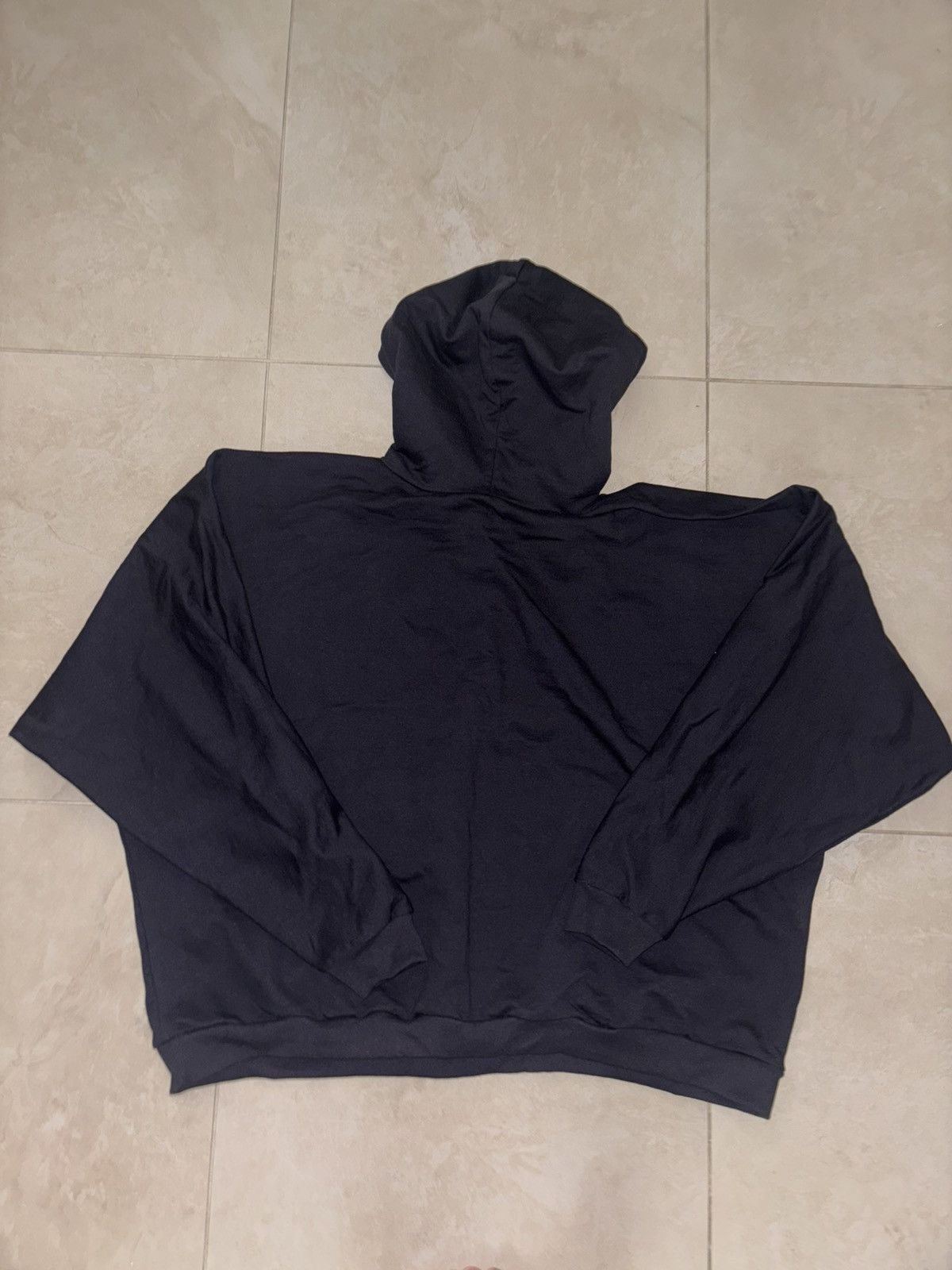Yeezy gosha Kanye west hoodie HD-01 黒 Yeezy YZY Black Hoodie Kanye West Gosha Rubchinskiy Boxy