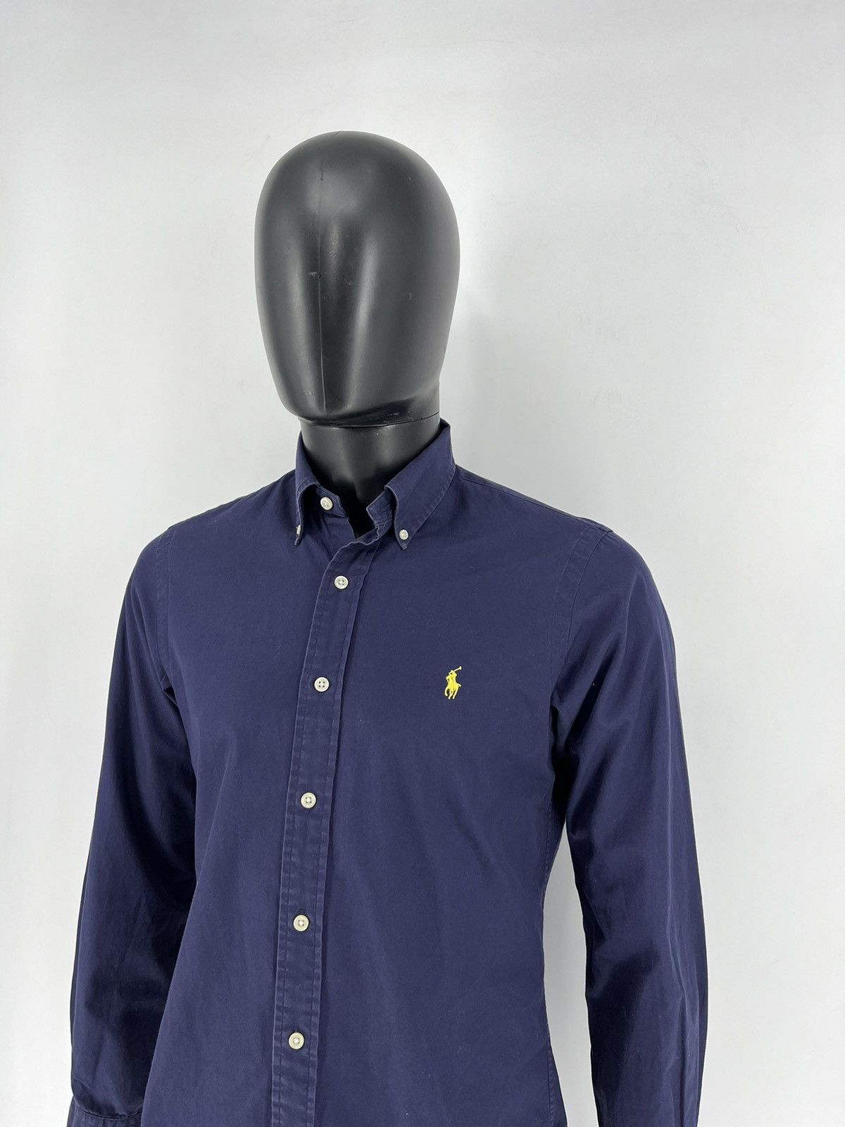 Polo Ralph Lauren Vintage Navy Shirt Polo Ralph Lauren Size S Rare Size US S / EU 44-46 / 1 - 4 Thumbnail