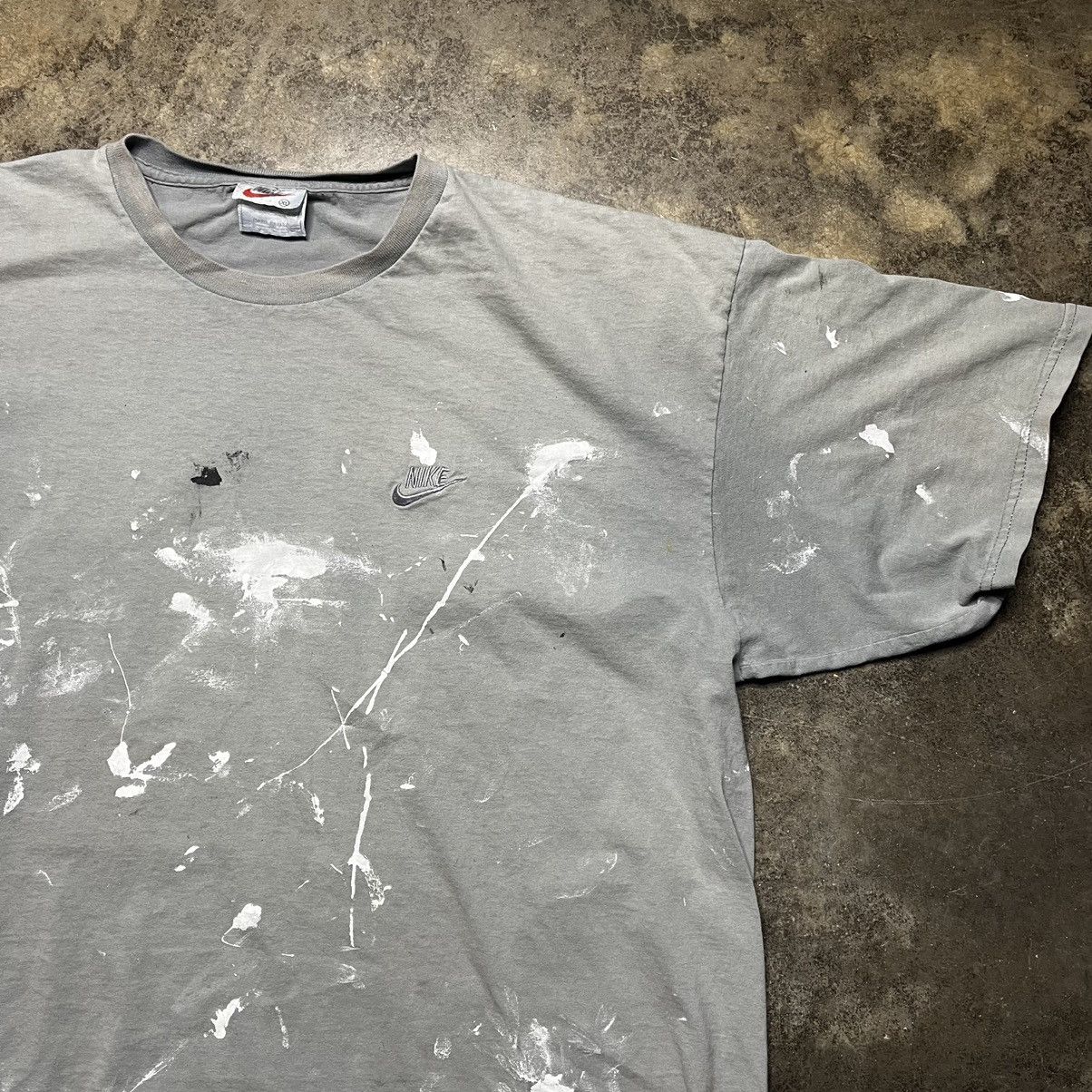 Nike × Vintage vintage 90s nike distressed faded tshirt Size US XL / EU 56 / 4 - 6 Thumbnail