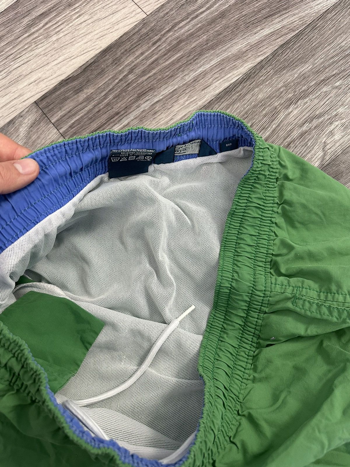 Polo Ralph Lauren Polo Ralph Lauren Green Swimming Short size M vintage Size US 32 / EU 48 - 7 Thumbnail