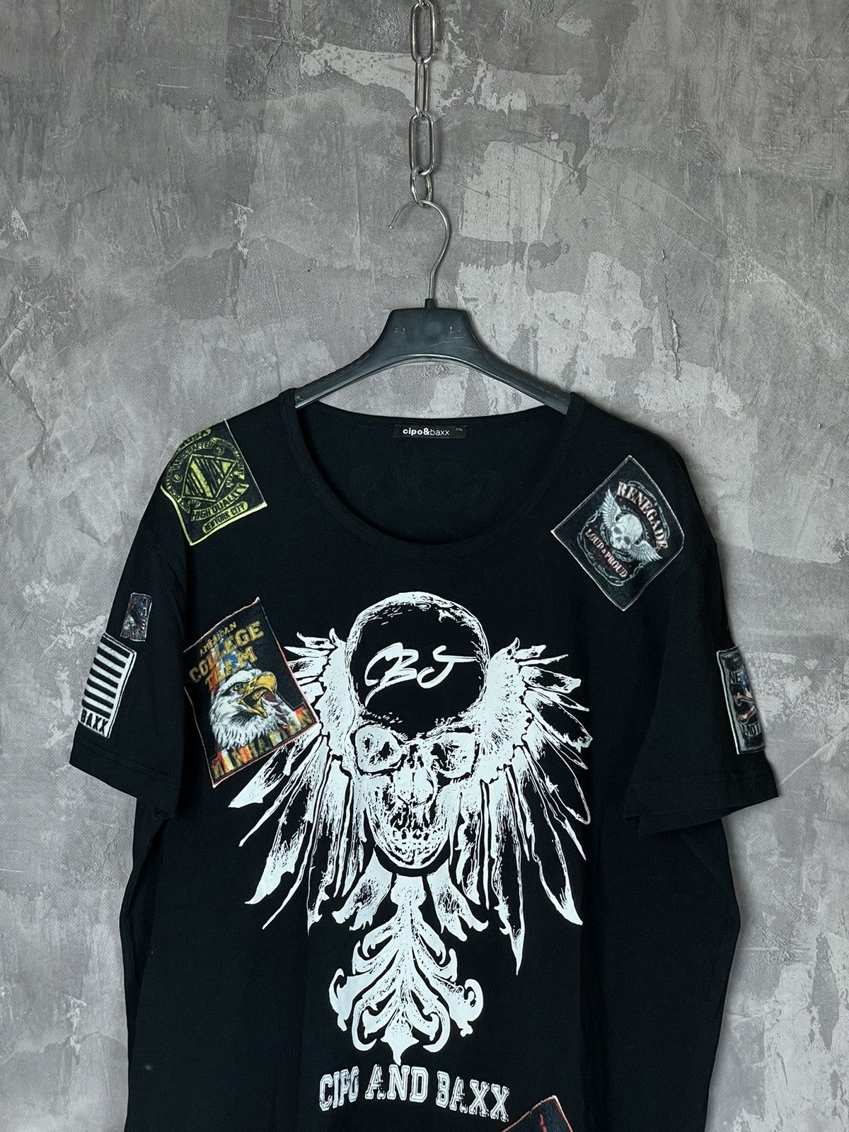 Affliction × Vintage Vintage Y2K grunge punk Skulls T-Shirt Size US L / EU 52-54 / 3 - 2 Thumbnail