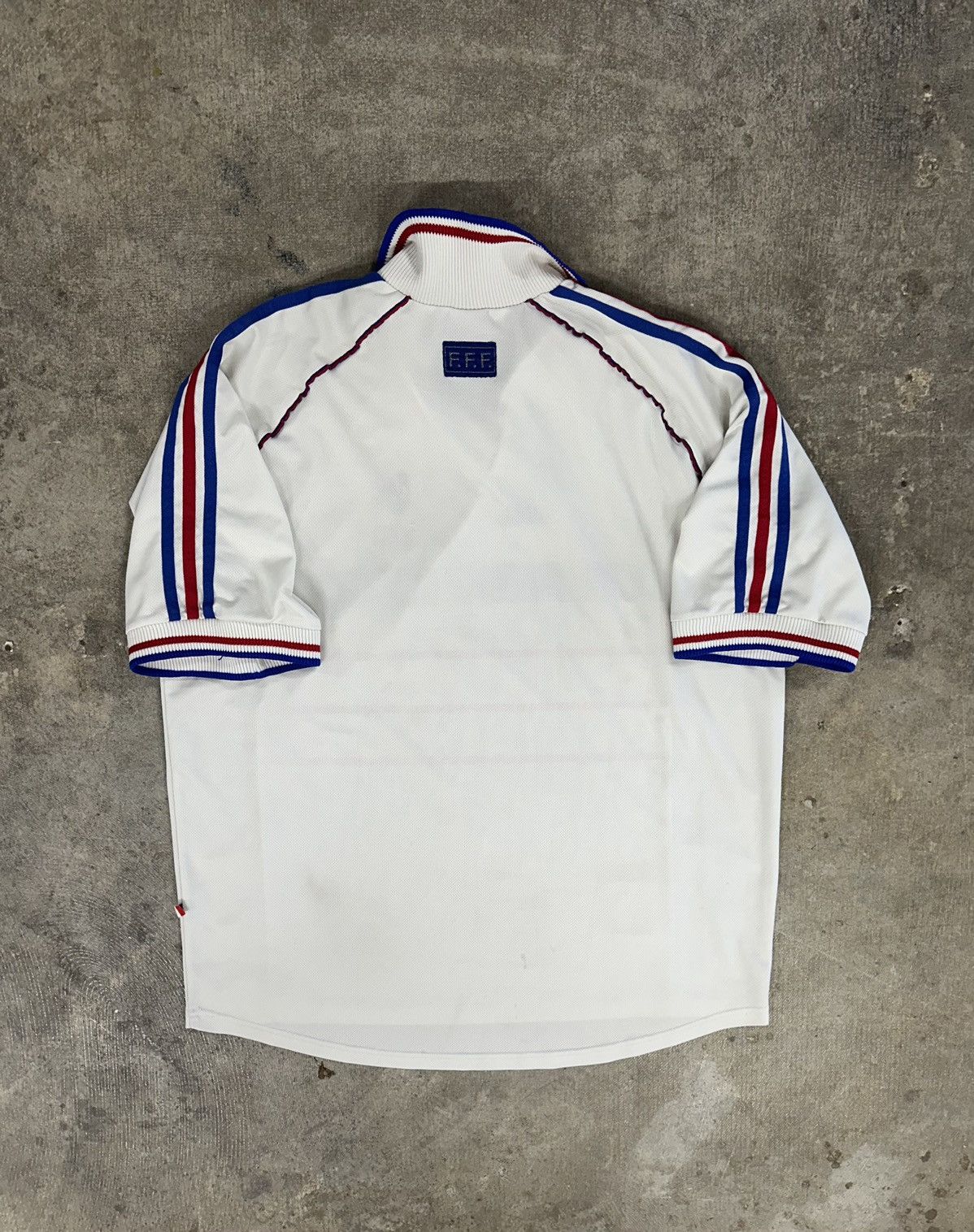 Adidas × Vintage Vintage 1998 Adidas 98-00 France World Cup Soccer Jersey Size US XL / EU 56 / 4 - 2 Thumbnail