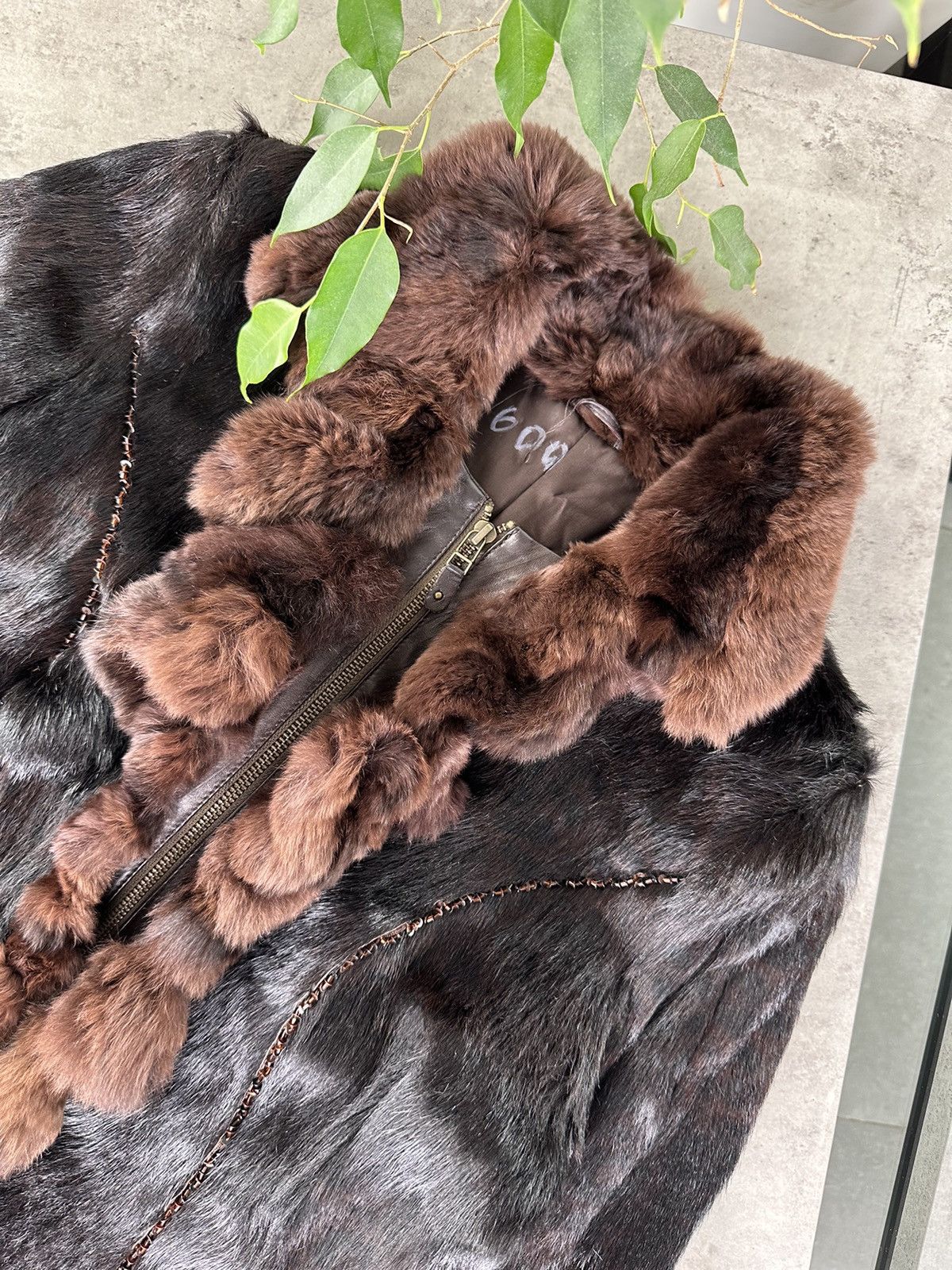 Japanese Brand Vintage Fur Jacket Size M / US 6-8 / IT 42-44 - 3 Thumbnail