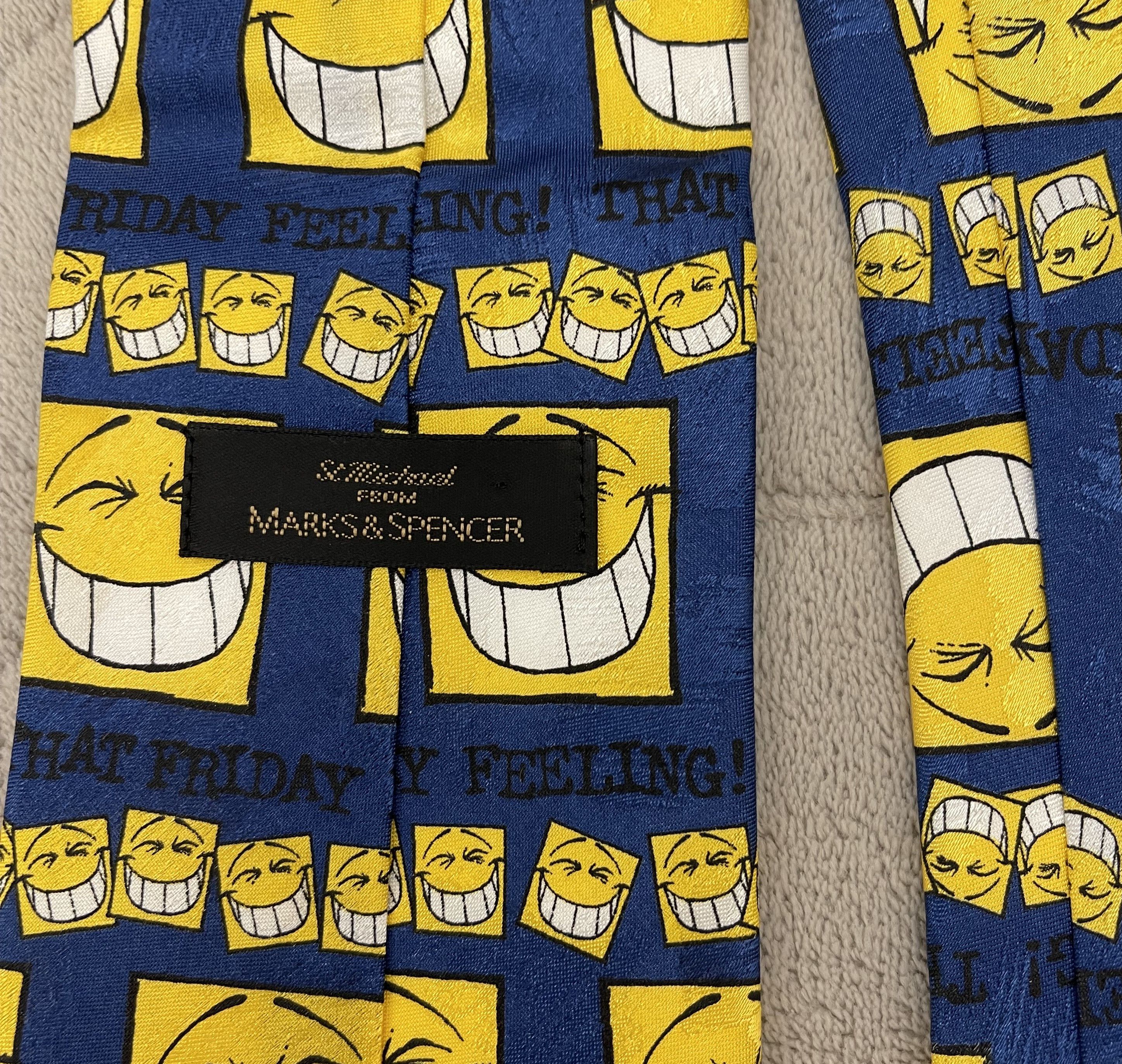 Marks & Spencer × Vintage Marks And Spencer Vintage Tie Size ONE SIZE - 3 Thumbnail