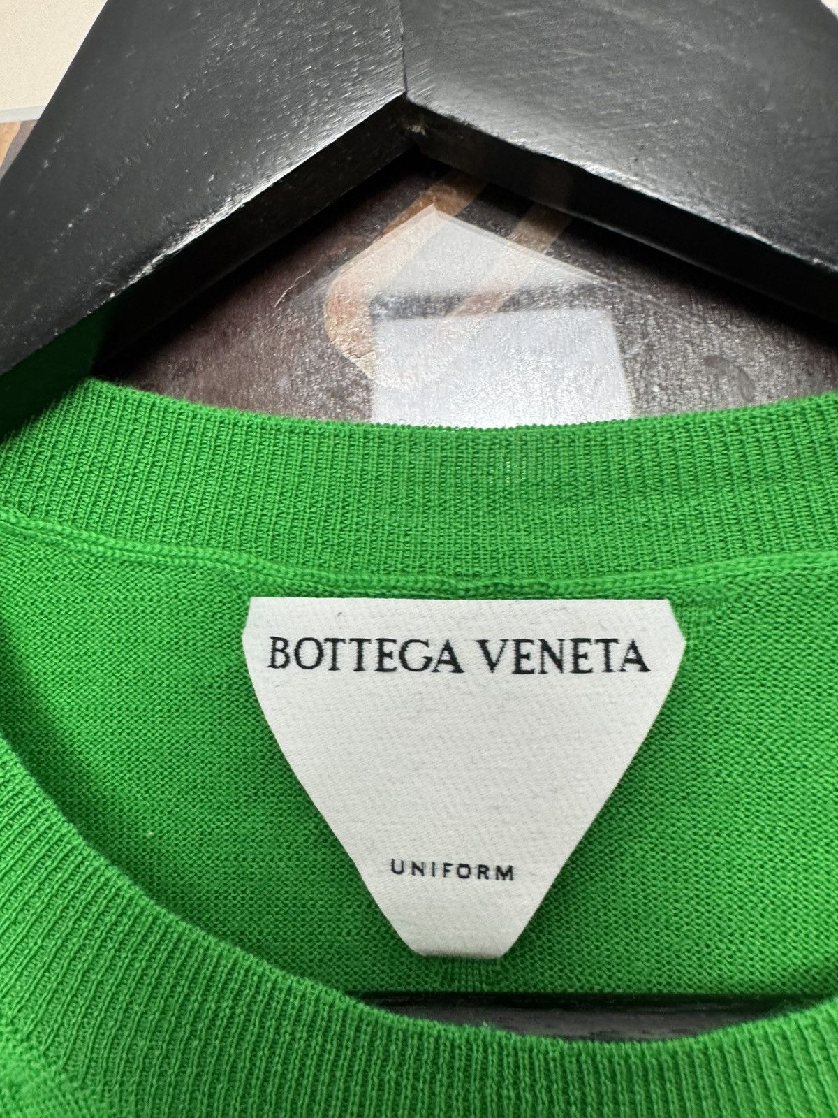 Bottega Veneta Bottega Veneta Uniform Wool Sweater Knit Green Designer Size US M / EU 48-50 / 2 - 4 Thumbnail
