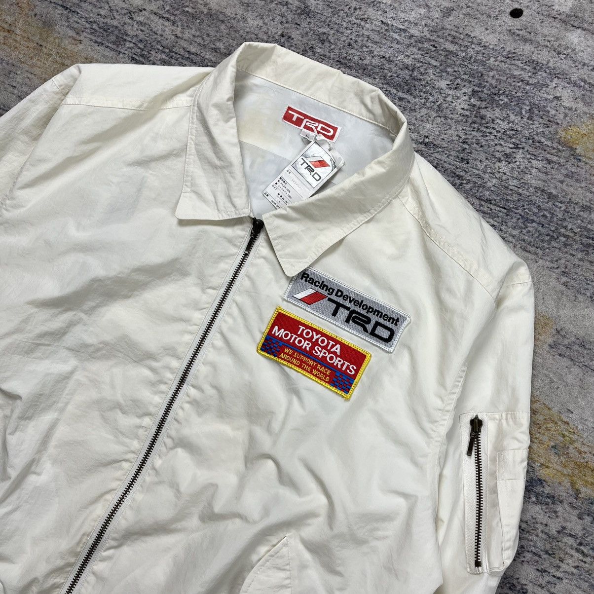Japanese Brand × Sports Specialties Vintage 90s Trd Toyota racing development bomber jacket Size US L / EU 52-54 / 3 - 6 Thumbnail