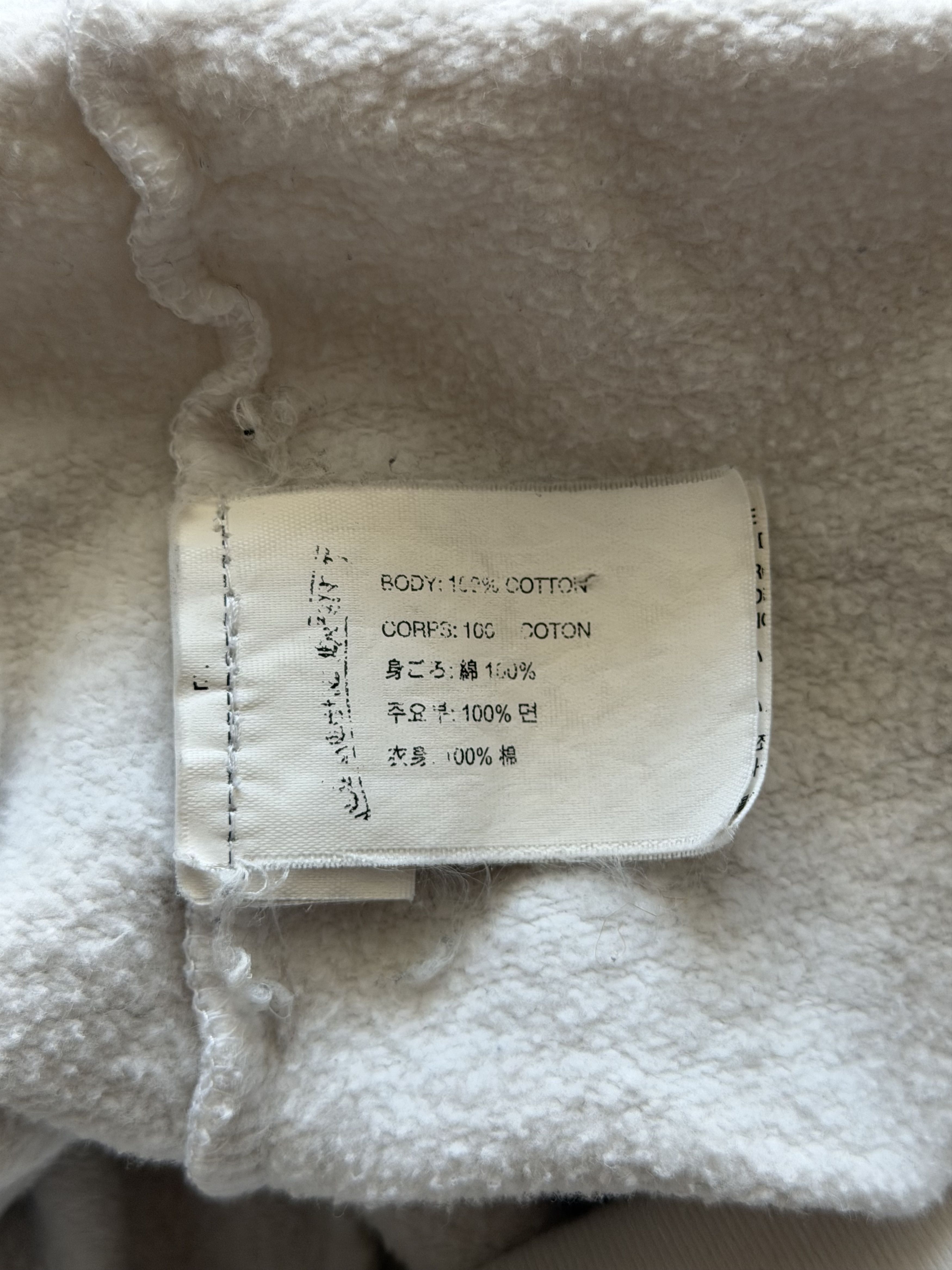Chrome Hearts Chrome Hearts White & Black Eyechart Zip Up Hoodie Size US S / EU 44-46 / 1 - 4 Thumbnail