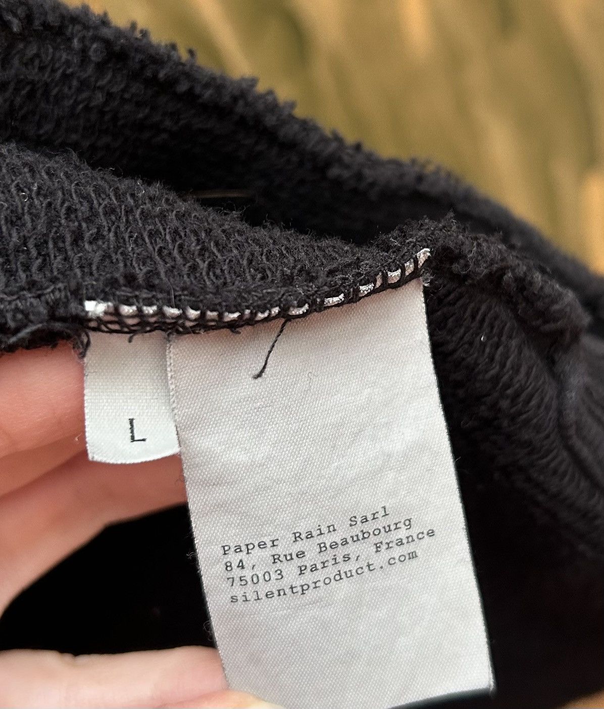 Damir Doma × Silent By Damir Doma Damir Doma Silent Black Heavy Jersey Kimono Coat Much Worn Size US L / EU 52-54 / 3 - 8 Thumbnail