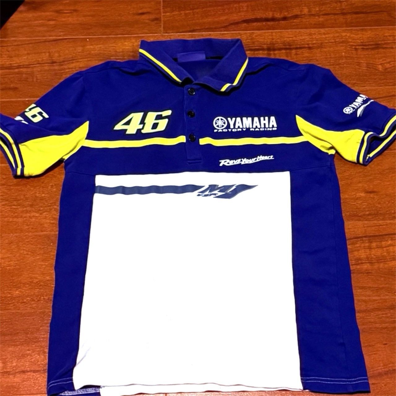 Vintage Vintage Yamaha Racing Valentino Rossi Polo Size US S / EU 44-46 / 1 - 1 Thumbnail